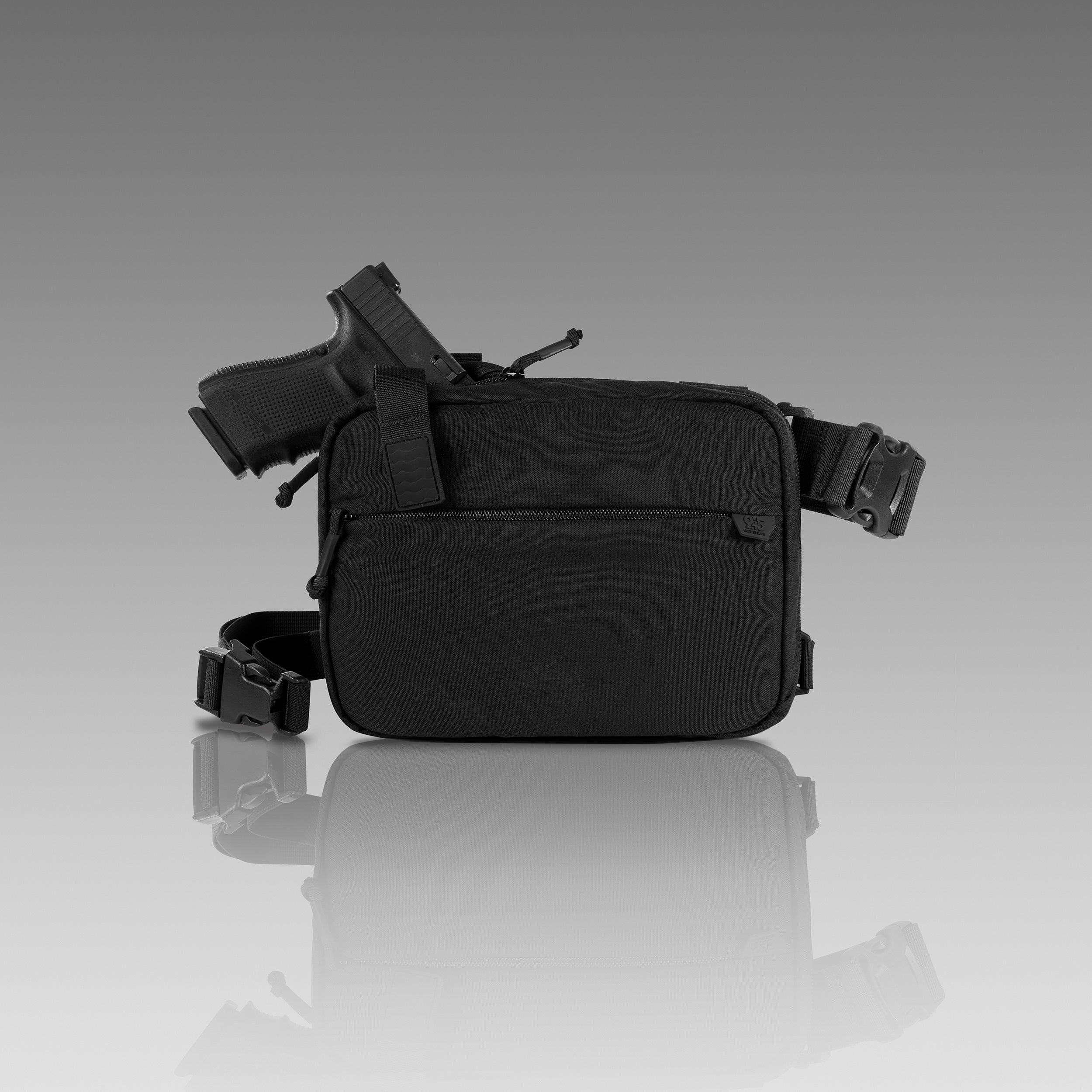 Q.A.P.X. CORDURA® CONCEALMENT BAG (X-LARGE) BLACK - 945industries