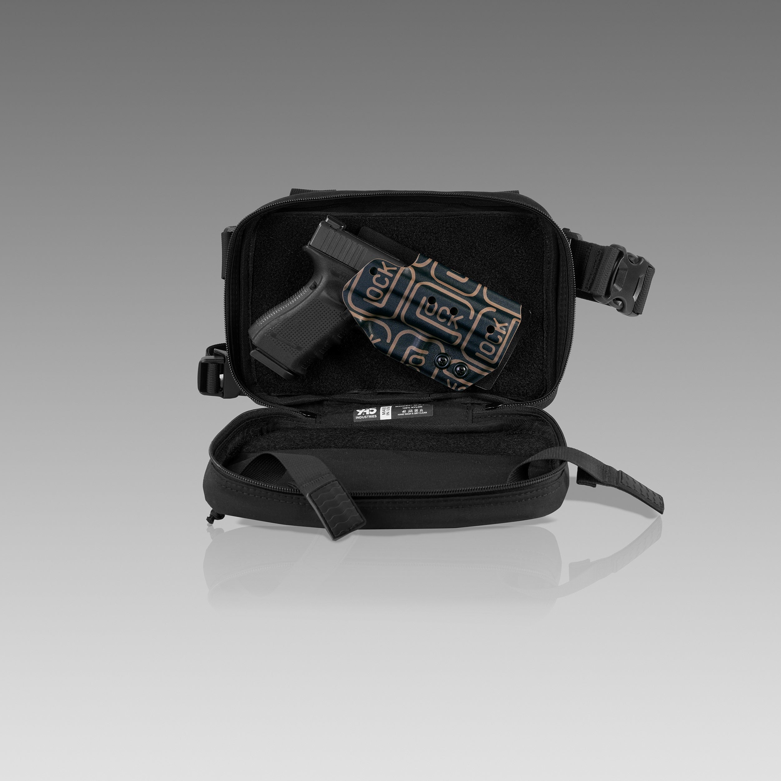 Q.A.P.X. CORDURA® CONCEALMENT BAG (X-LARGE) BLACK - 945industries