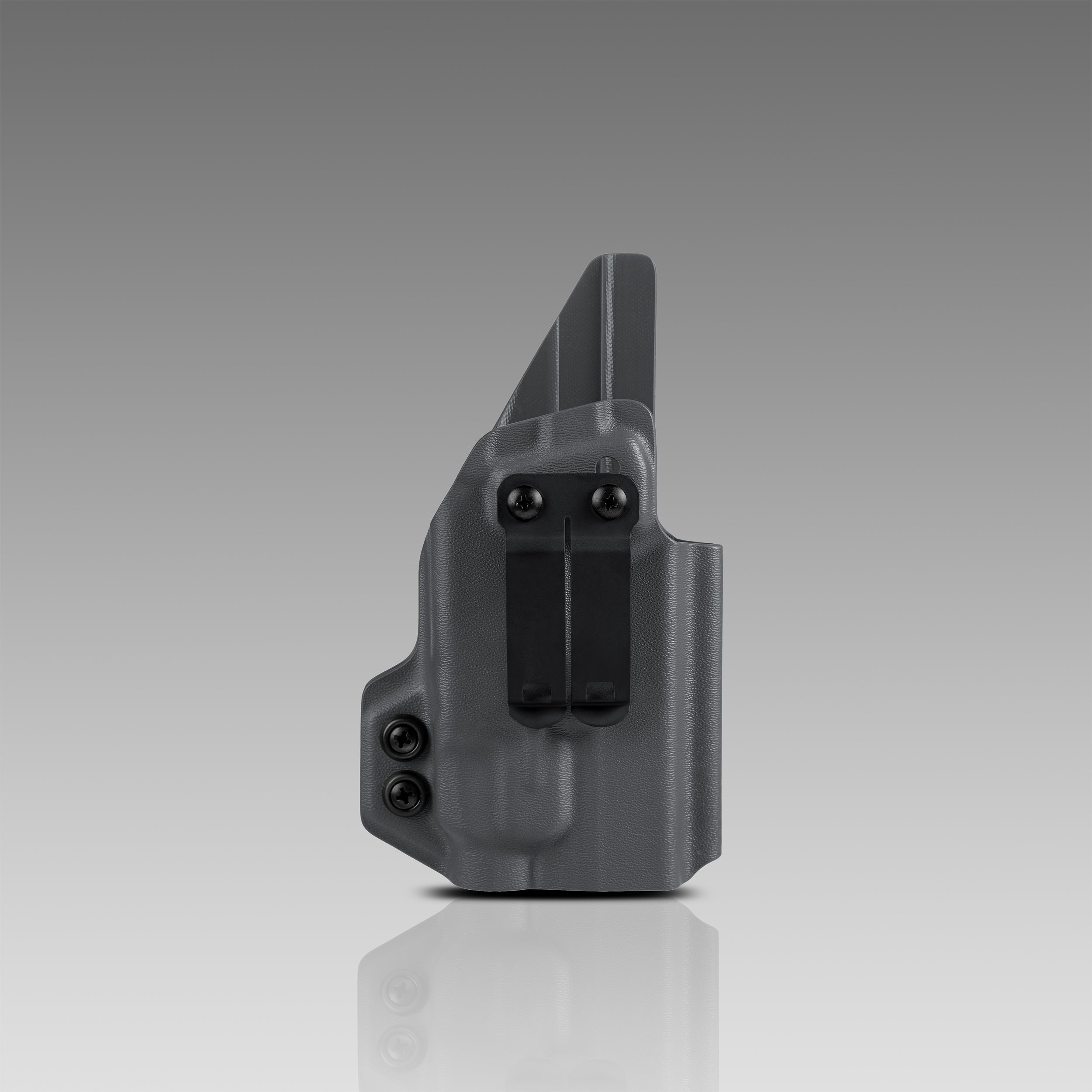 FUNDA KYDEX PARA EL INTERIOR DE LA CINTURA (IWB) (SIN LUZ/LÁSER) NEGRA