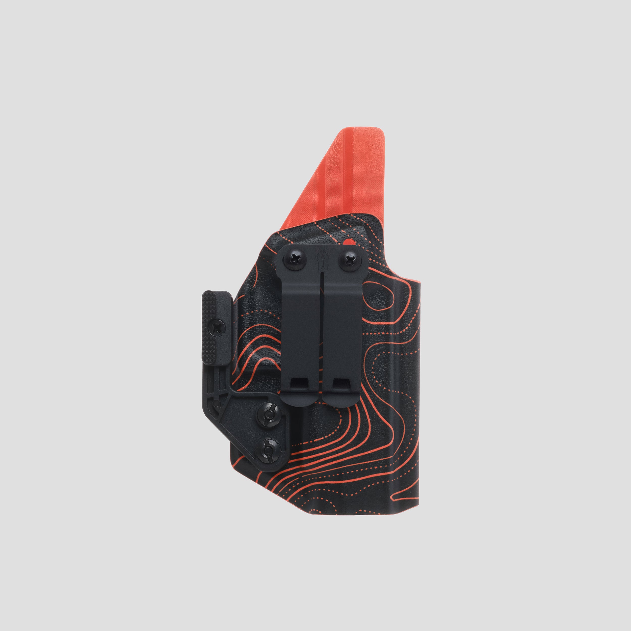 KYDEX HOLSTER INSIDE THE WAISTBAND (IWB) (NO LIGHT/LASER) TOPO AURORA ORANGE - 945industries