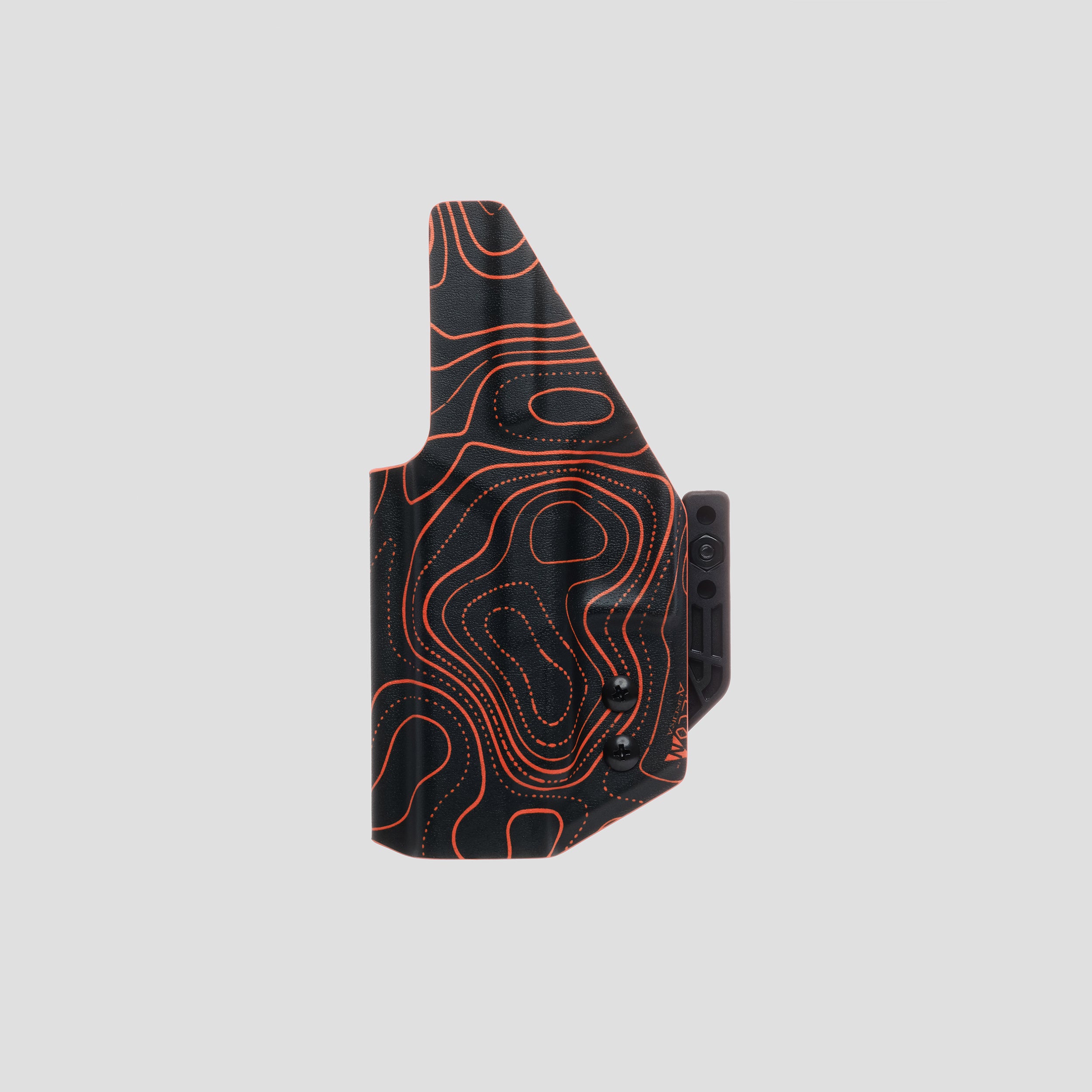 KYDEX HOLSTER INSIDE THE WAISTBAND (IWB) (NO LIGHT/LASER) TOPO AURORA ORANGE - 945industries