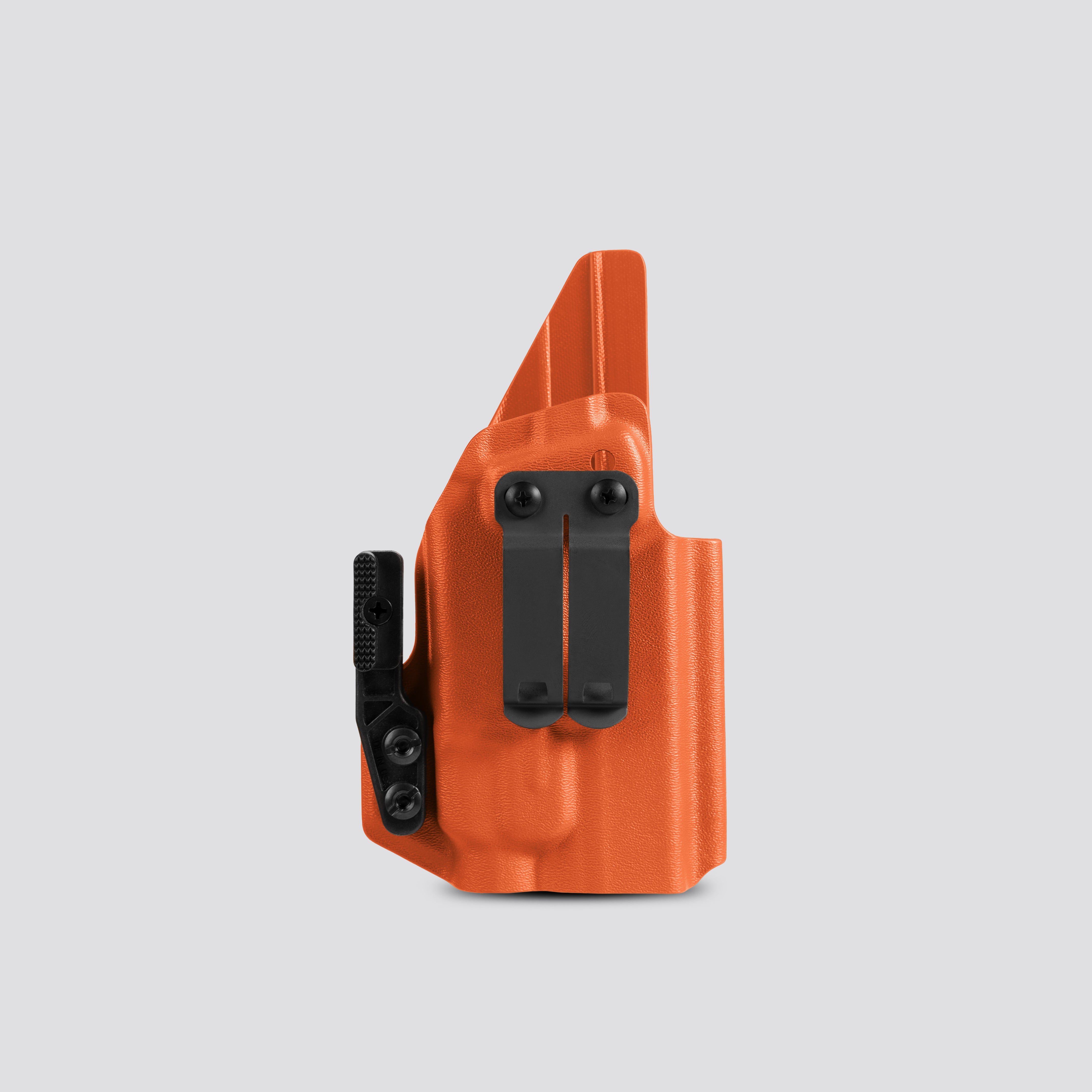 KYDEX HOLSTER INSIDE THE WAISTBAND (IWB) (LIGHT BEARING) HUNTER ORANGE