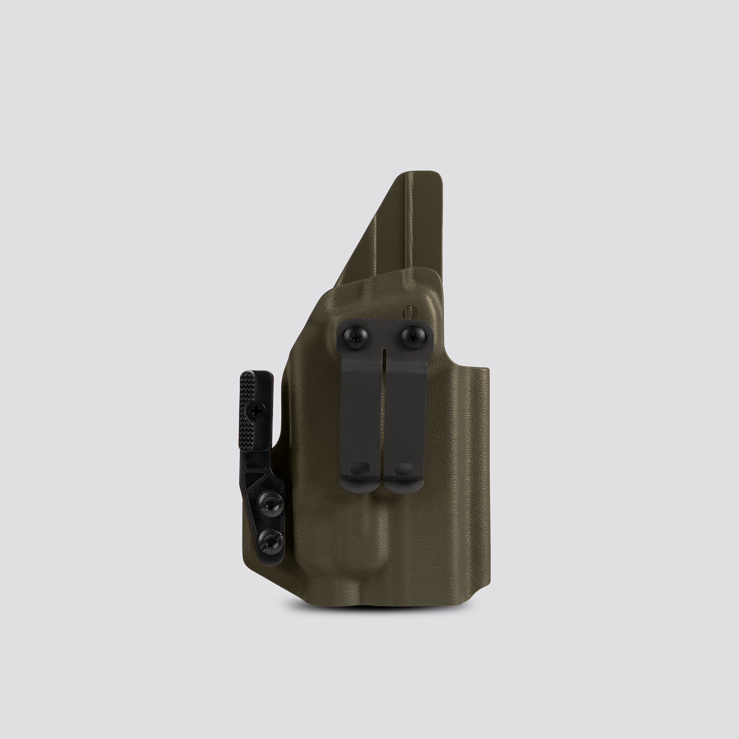 KYDEX HOLSTER INSIDE THE WAISTBAND (IWB) (LIGHT BEARING) OD GREEN