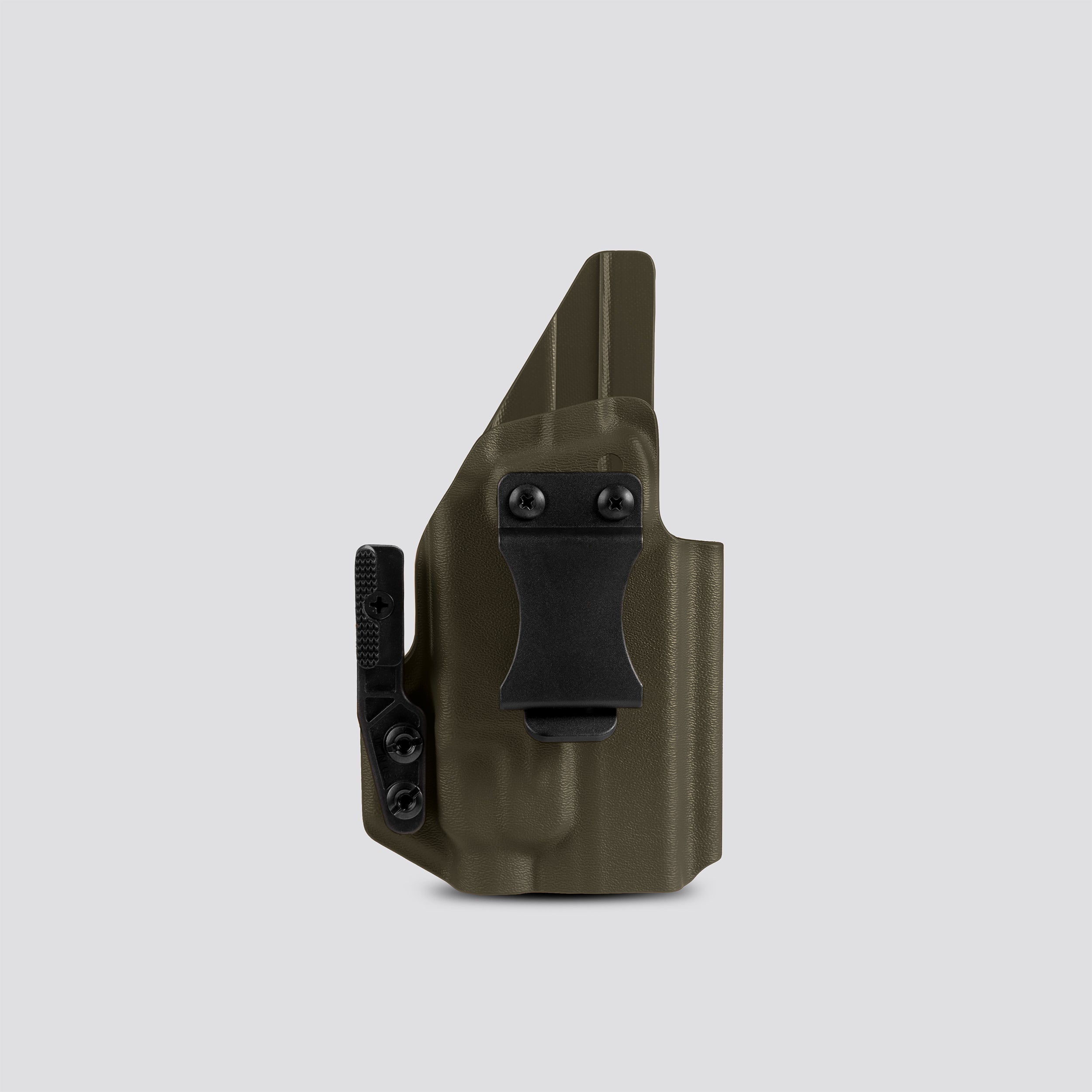 KYDEX HOLSTER INSIDE THE WAISTBAND (IWB) (LIGHT BEARING) OD GREEN