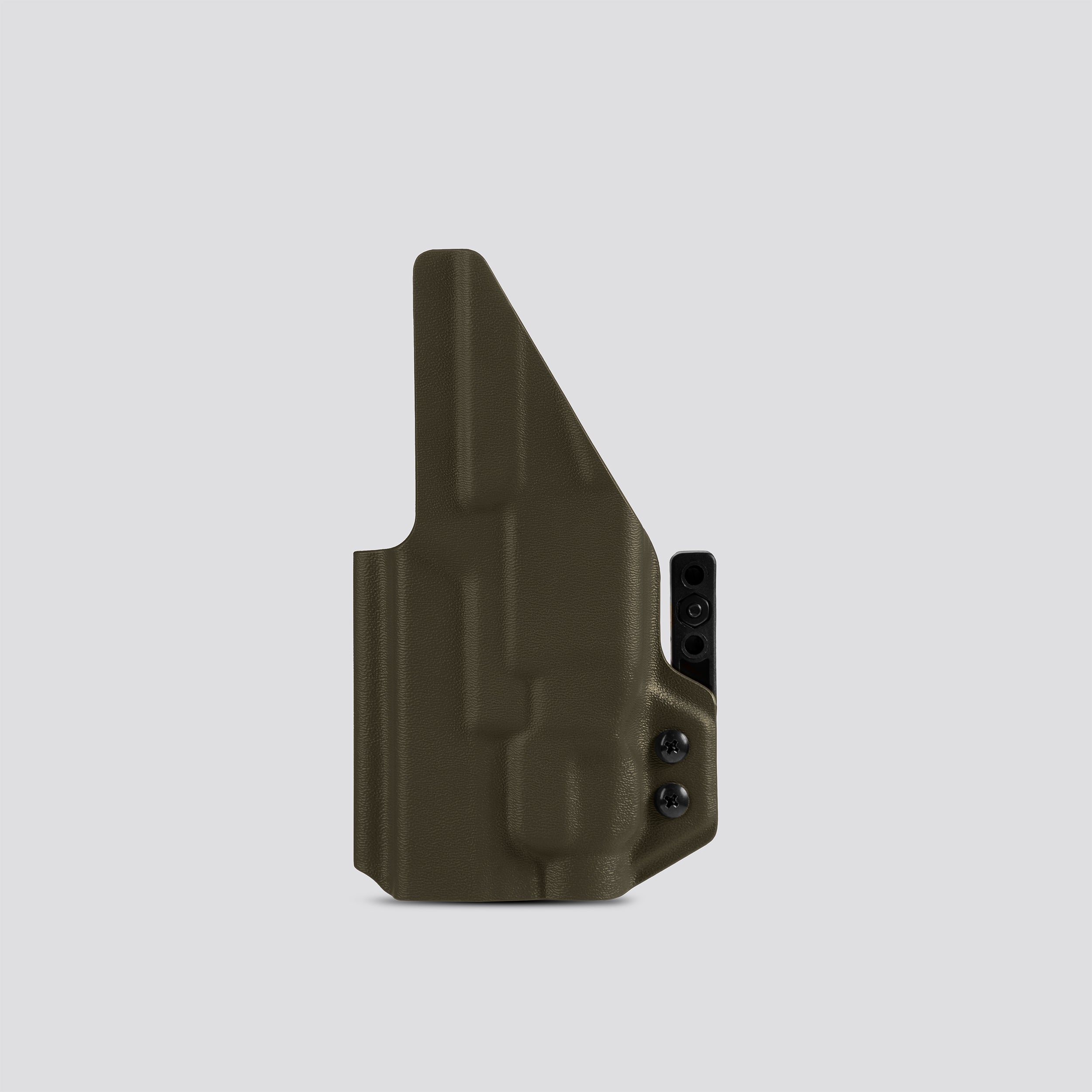 KYDEX HOLSTER INSIDE THE WAISTBAND (IWB) (LIGHT BEARING) OD GREEN