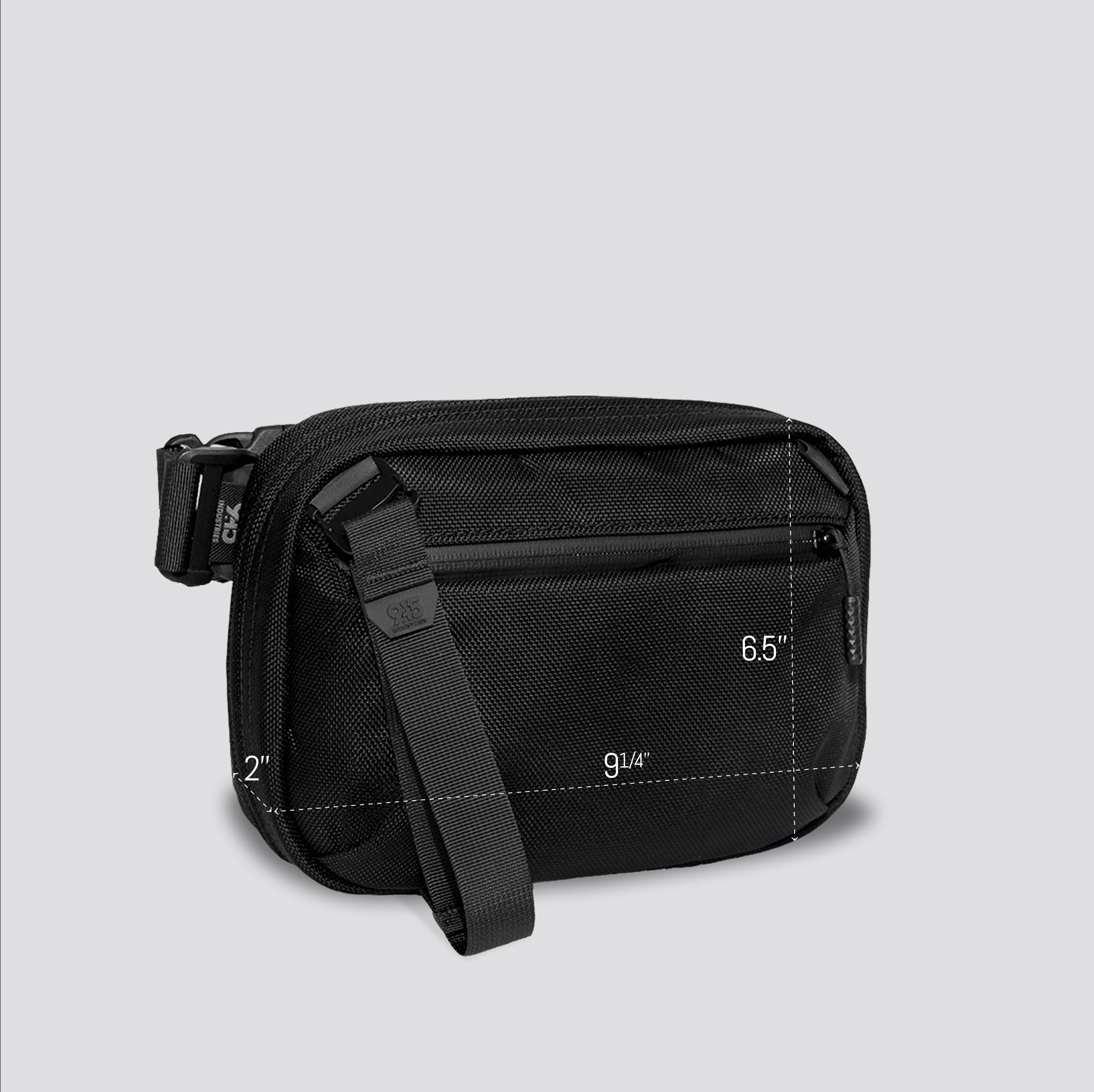 BORSA DA OCCULTAMENTO QAPL CORDURA® (GRANDE) NERA
