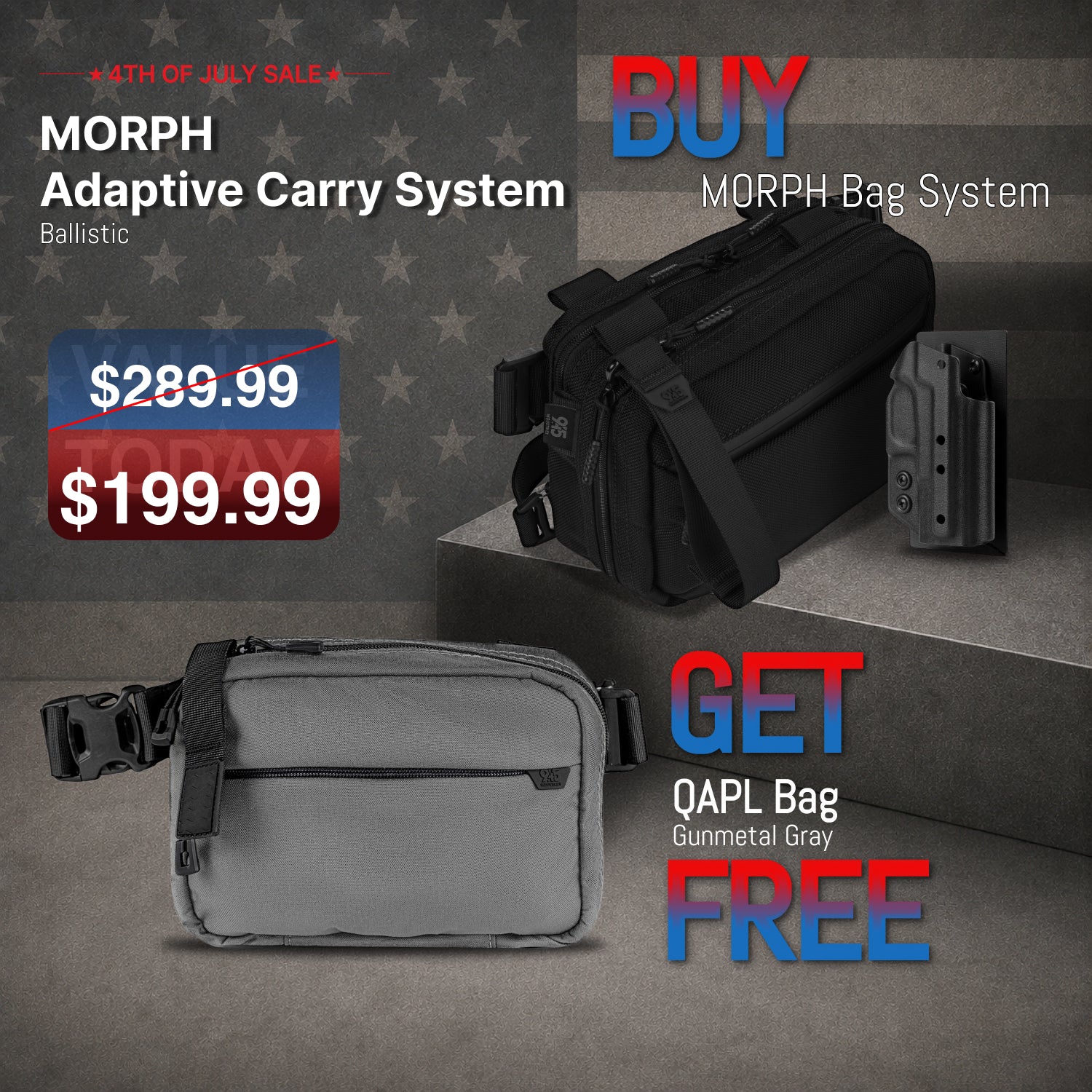 Morph Adaptive Carry System (Gunmetal Gray)