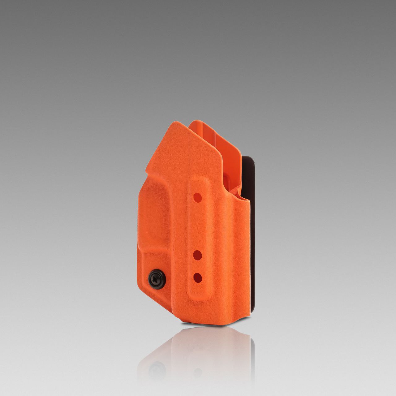 KYDEX HOLSTER WITH VELCRO® HOOK ATTACHMENT PANEL (NO LIGHT/LASER) HUNTER ORANGE - 945industries