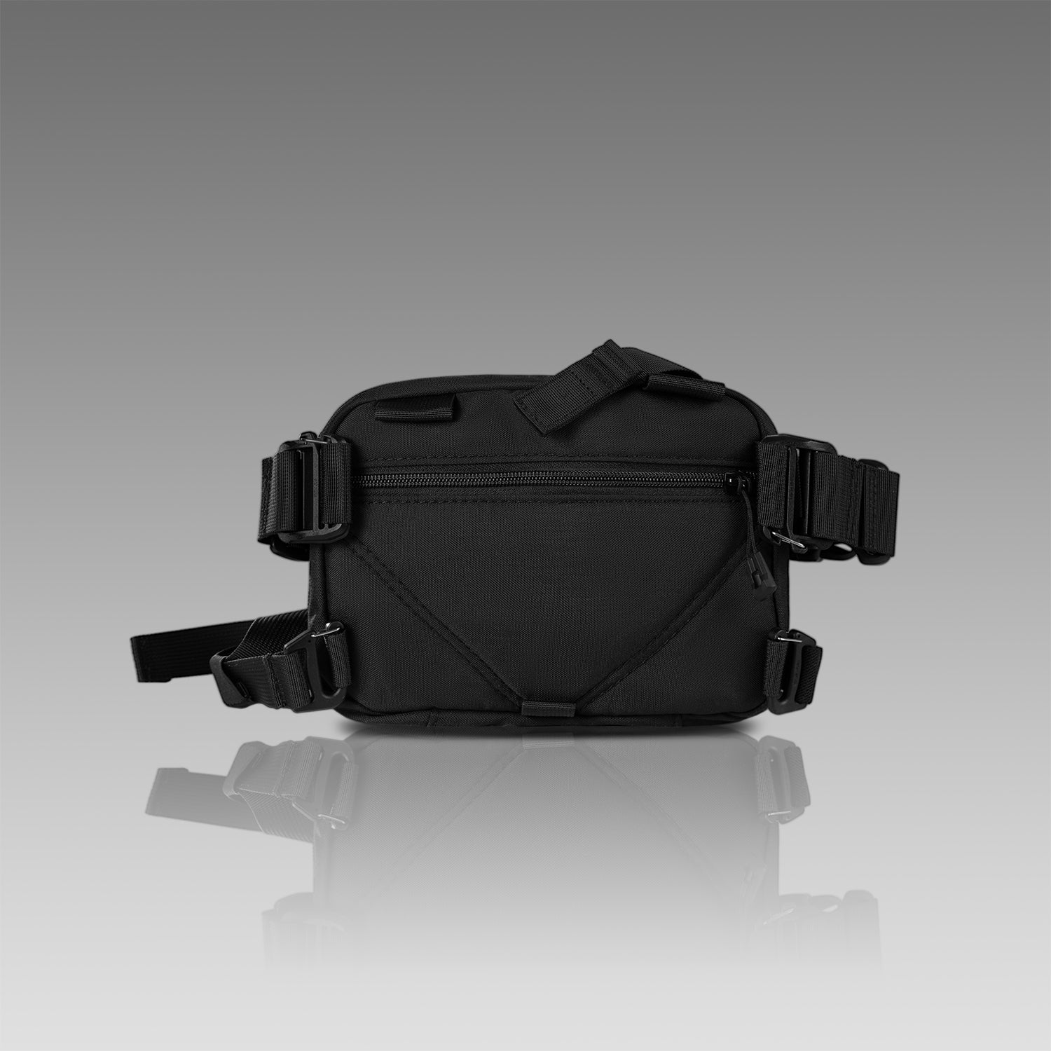 QAPL CORDURA® CONCEALMENT BAG (LARGE) BLACK WITH IWB ADAPTER