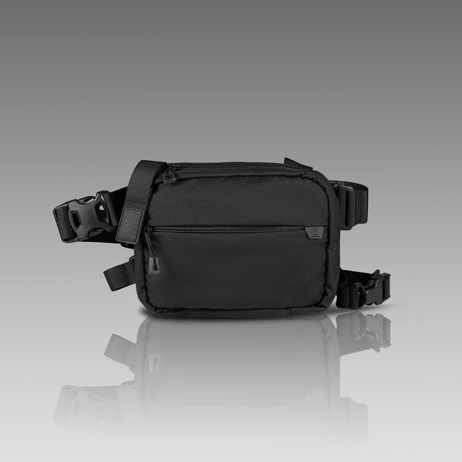 QAPL CORDURA® CONCEALMENT BAG (LARGE) BLACK WITH IWB ADAPTER