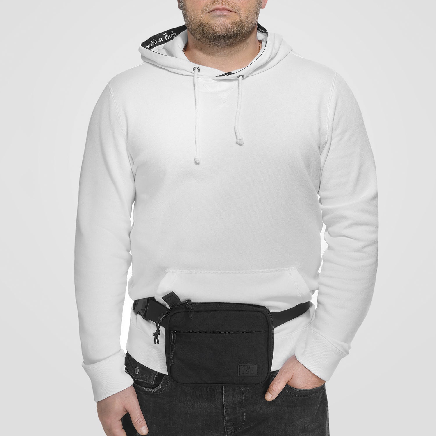 حقيبة إخفاء QAPS CORDURA® (صغيرة) سوداء