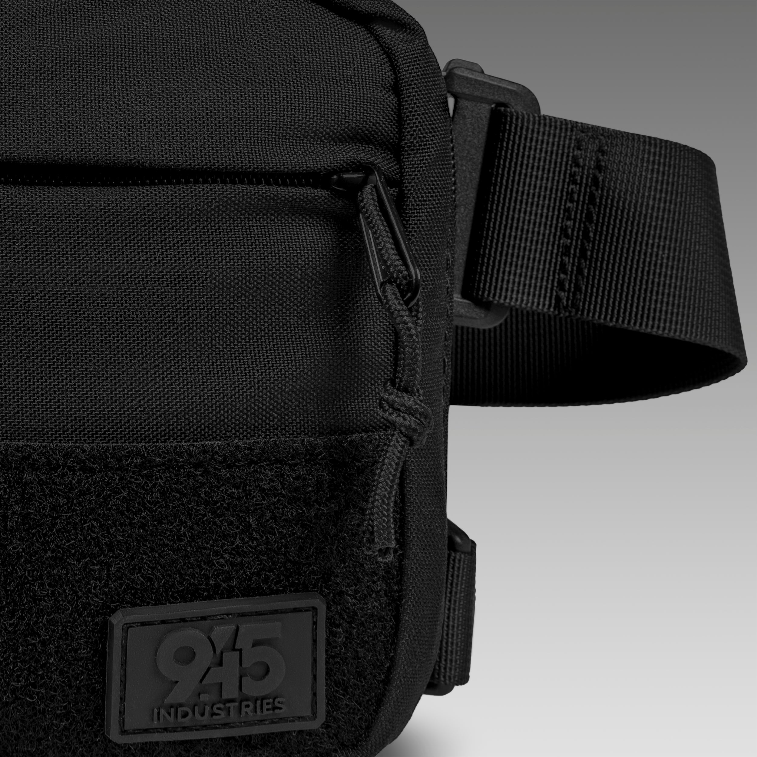 QAPS CORDURA® CONCEALMENT BAG (SMALL) VELCRO FRONT BLACK (Copy) Michael Combo