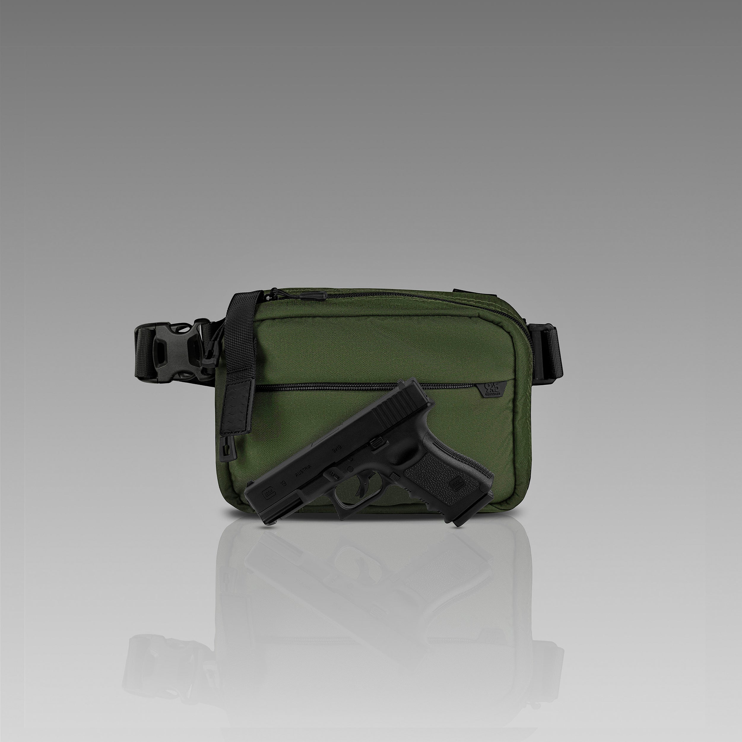 TÚI GIẤU BẰNG CORDURA® QAPL (LỚN) MÀU XANH LÁ CÂY NGỤY TRANG