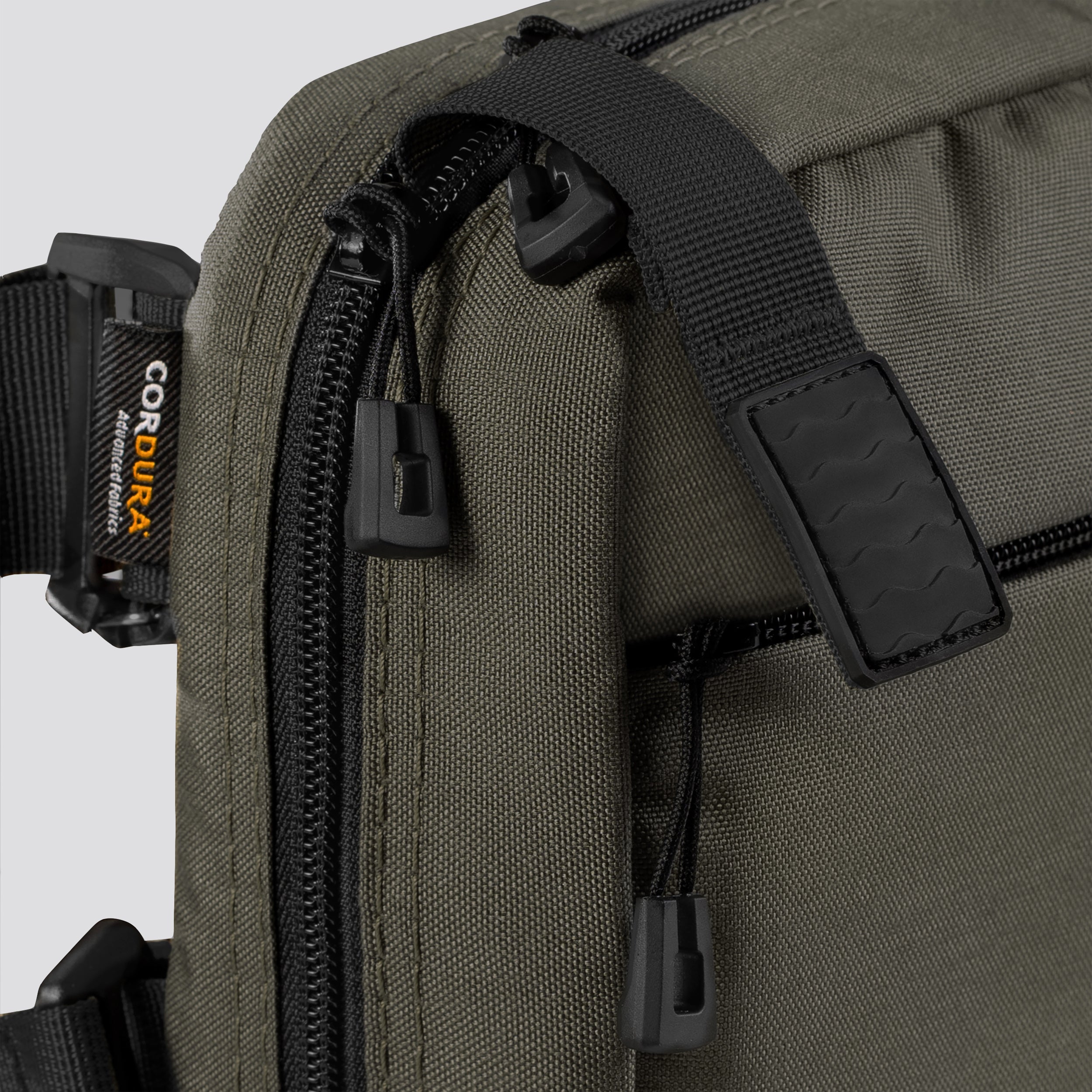 QAPL LOW PROFILE CORDURA® CONCEALMENT BAG (LARGE) RANGER GREEN WITH KYDEX HOLSTER