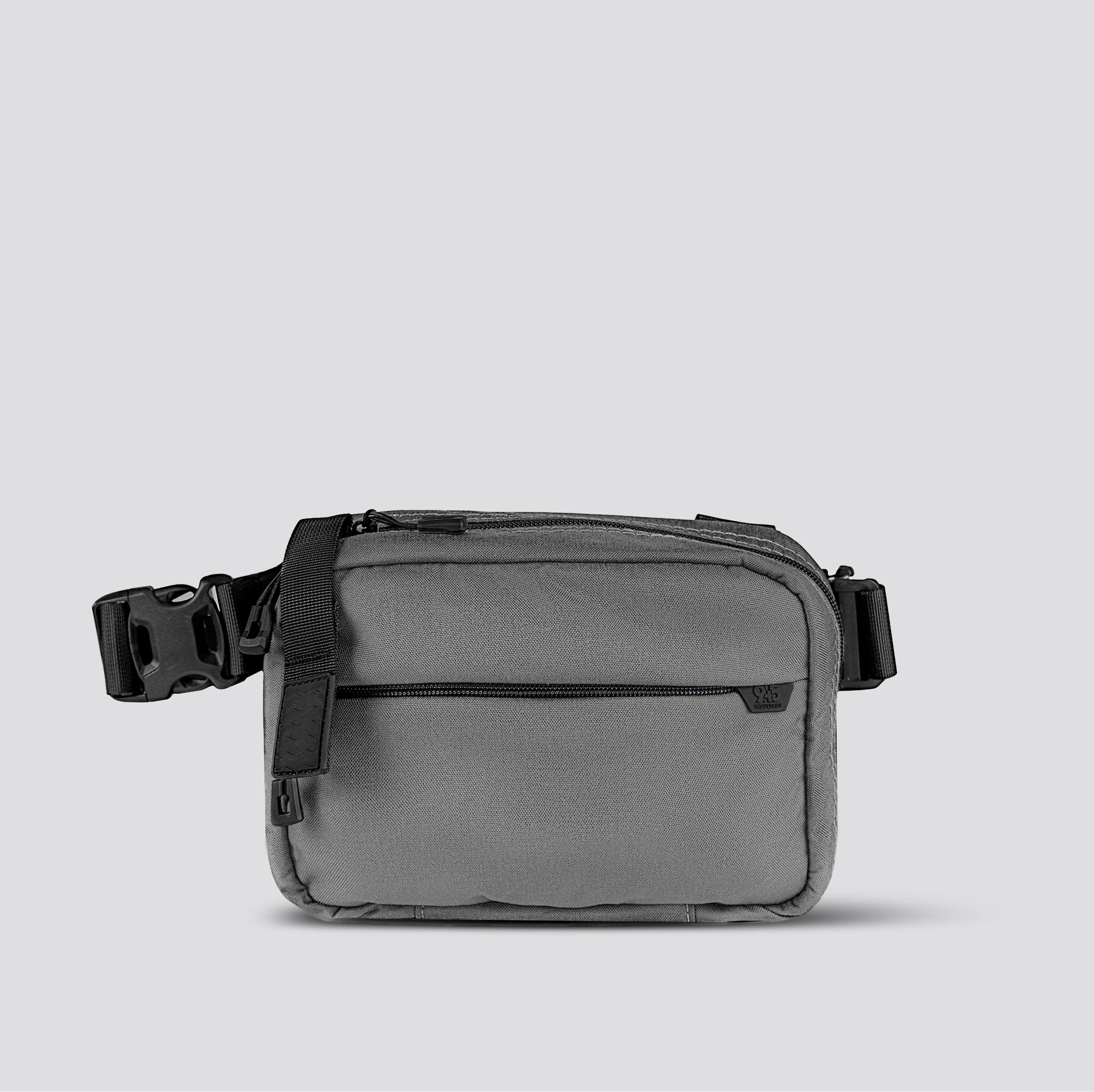 TÚI GIẤU BẰNG CORDURA® QAPL (LỚN) MÀU XÁM GUNMETAL