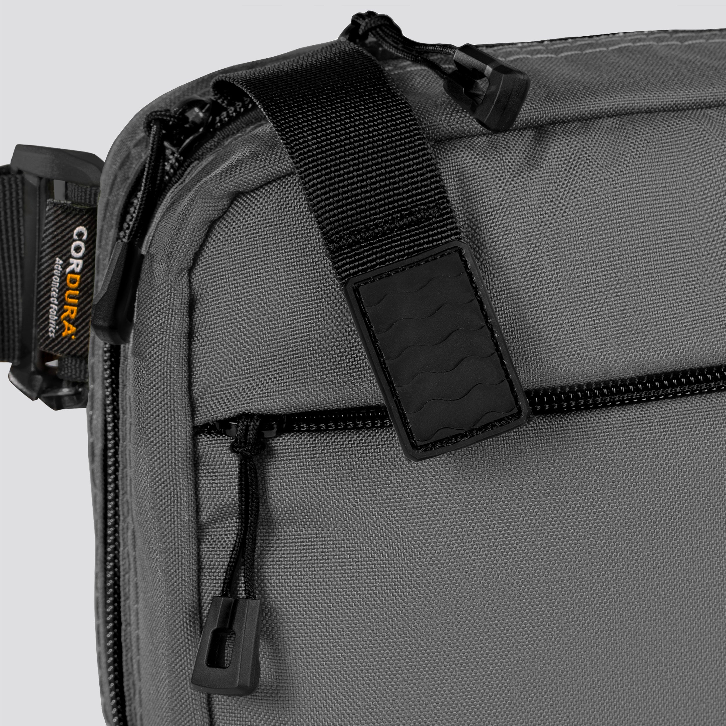 SAC DE DISSIMULABILITÉ QAPL CORDURA® (GRAND) GRIS METALLIQUE