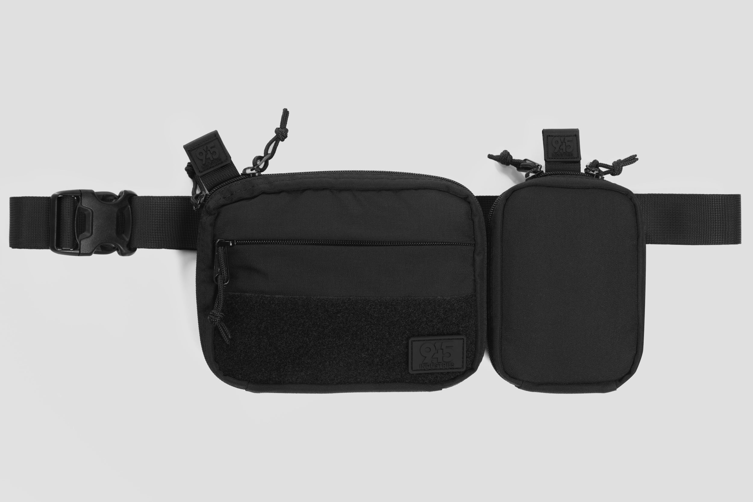 Q.A.P.S. CORDURA® CONCEALMENT BAG (SMALL) VELCRO FRONT BLACK - 945industries