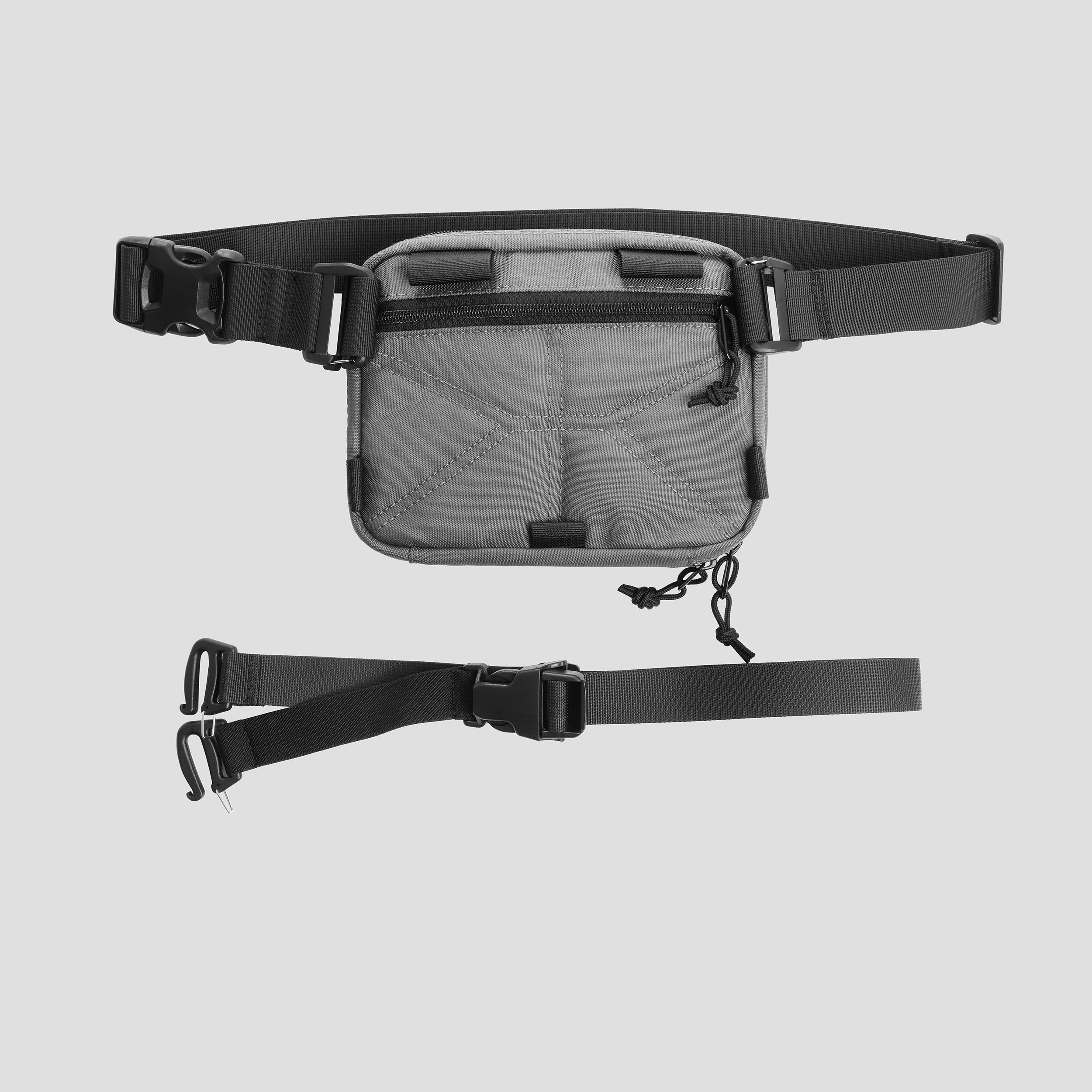 Q.A.P.S. CORDURA® CONCEALMENT BAG (SMALL) GUNMETAL GRAY - 945industries