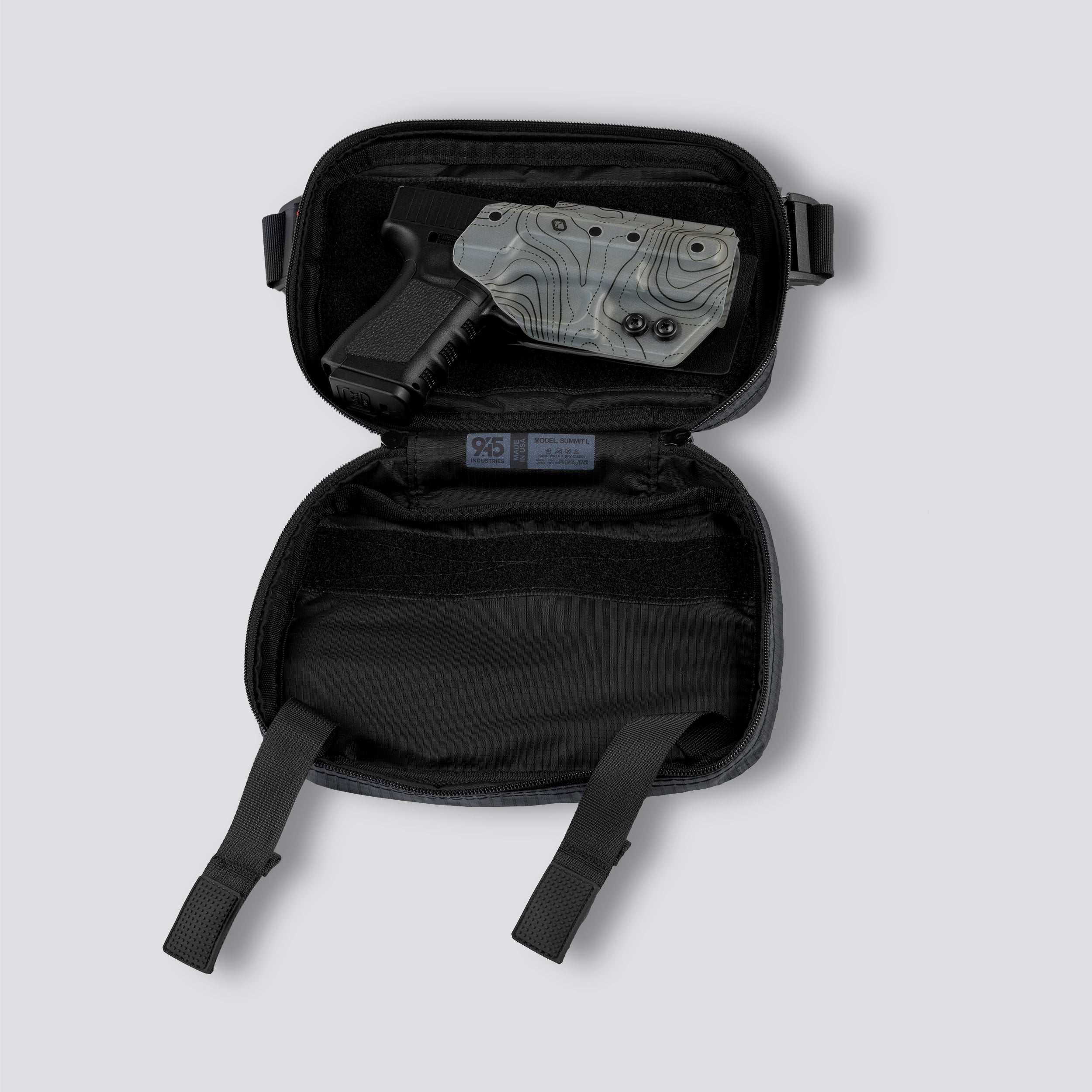 QAPL LOW PROFILE UltraGrid™ Castlerock Concealment Bag (LARGE) WITH KYDEX HOLSTER