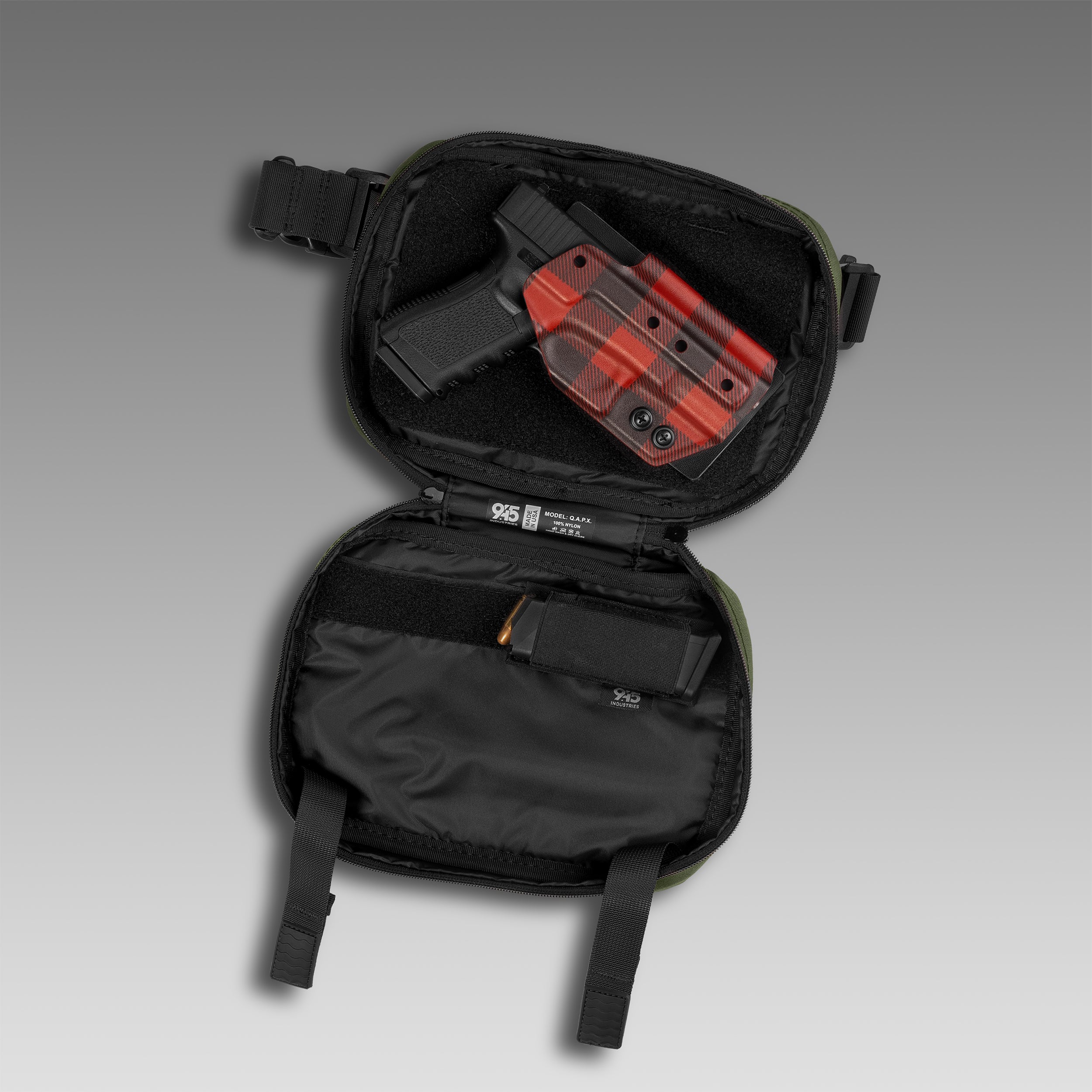 BOLSA DE OCULTACIÓN QAPX CORDURA® (EXTRA GRANDE) NEGRA