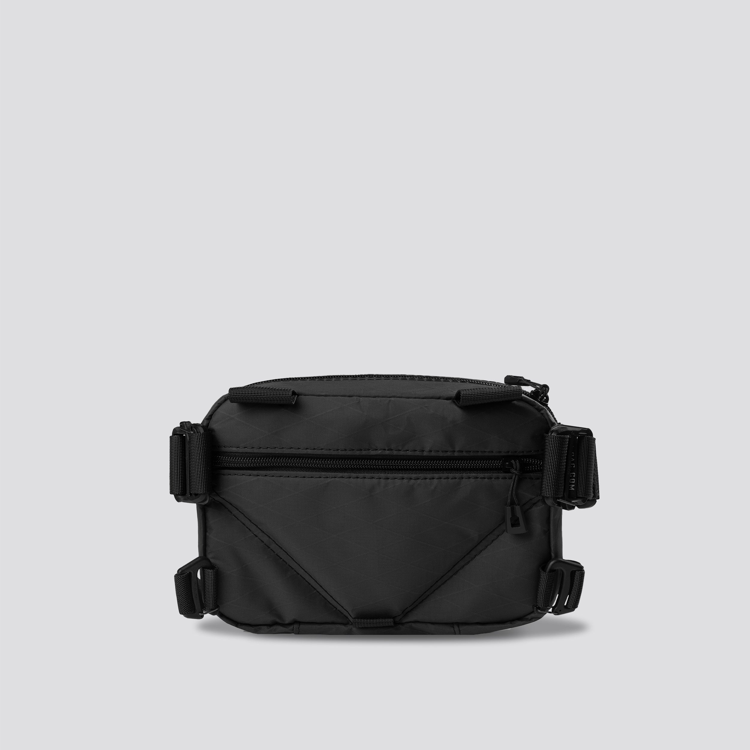 QAPS LOW PROFILE X-Pac® Black Concealment Bag (SMALL) WITH KYDEX HOLSTER