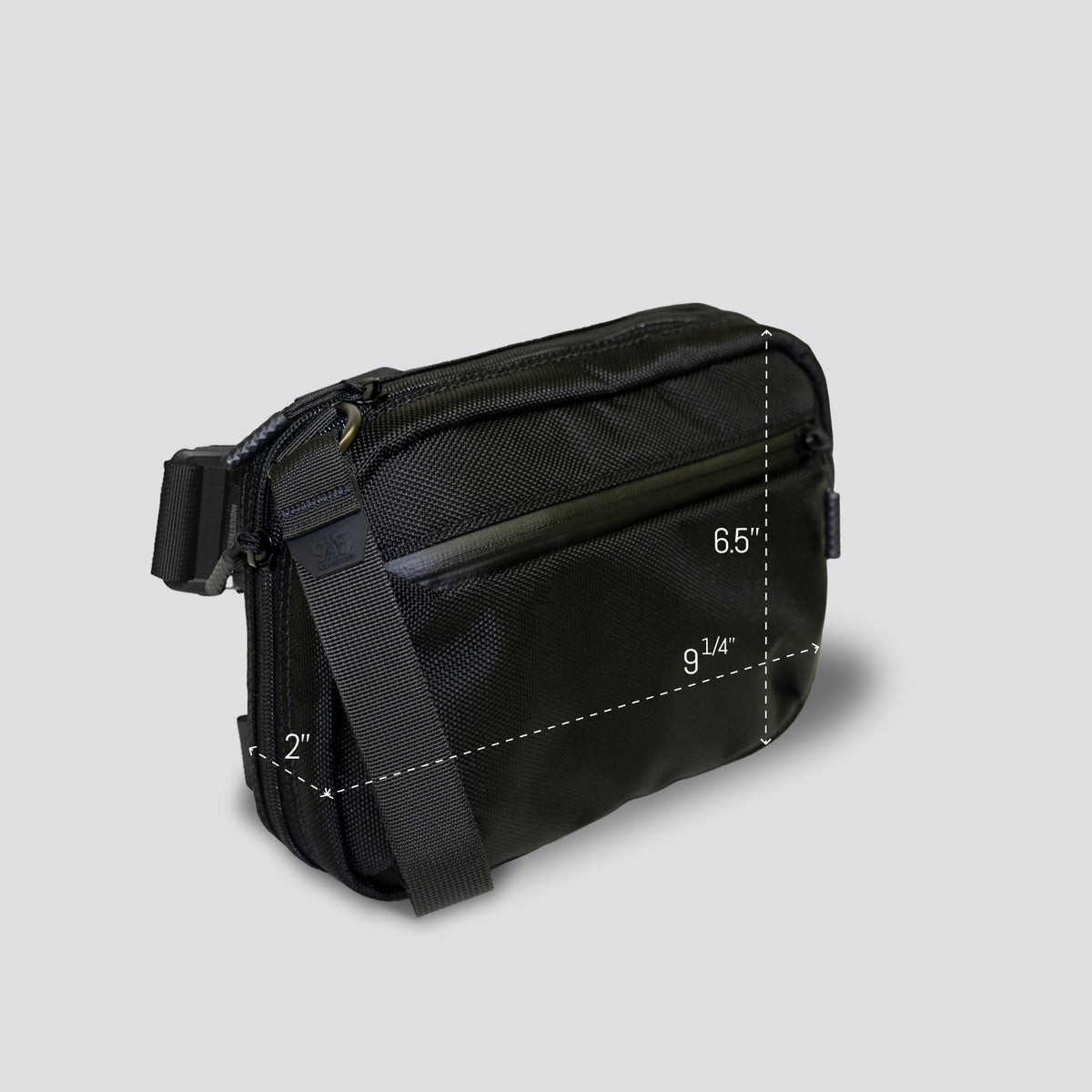 QAPL CORDURA® VERSTECKTASCHE (GROSS) SCHWARZ