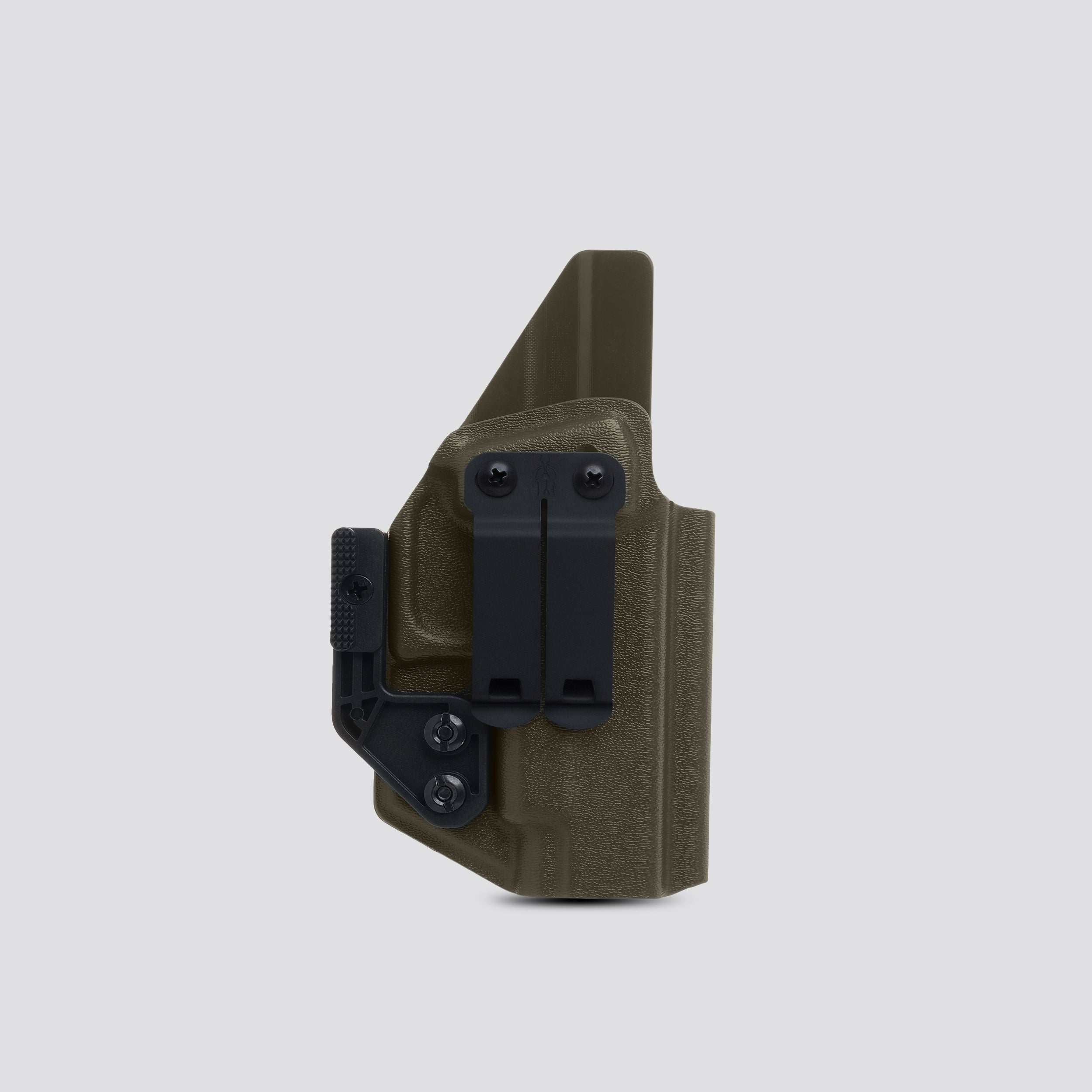 KYDEX HOLSTER INSIDE THE WAISTBAND (IWB) (NO LIGHT/LISER) OD GREEN