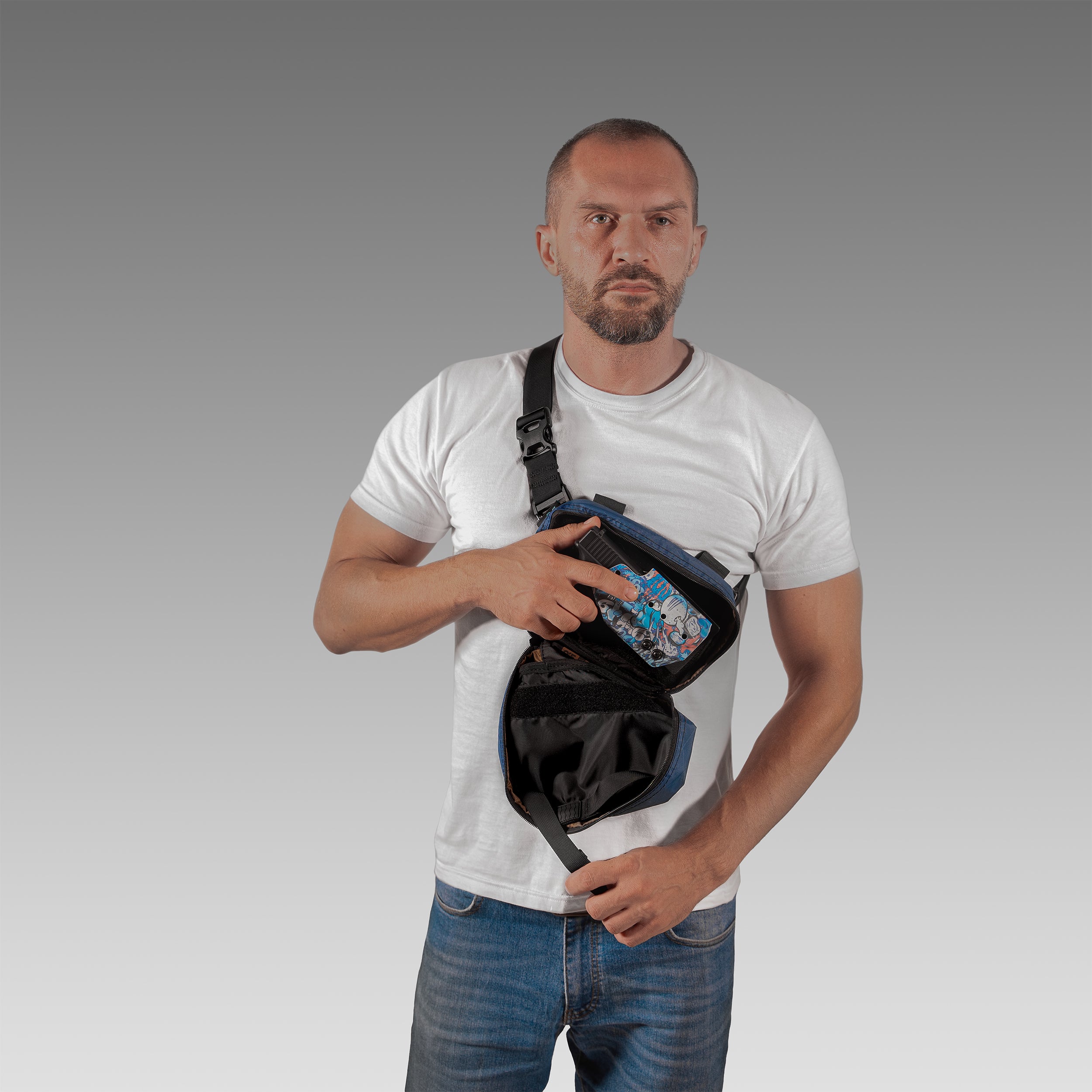 SPIRE (L) X-Pac® Deep Blue Concealment Bag