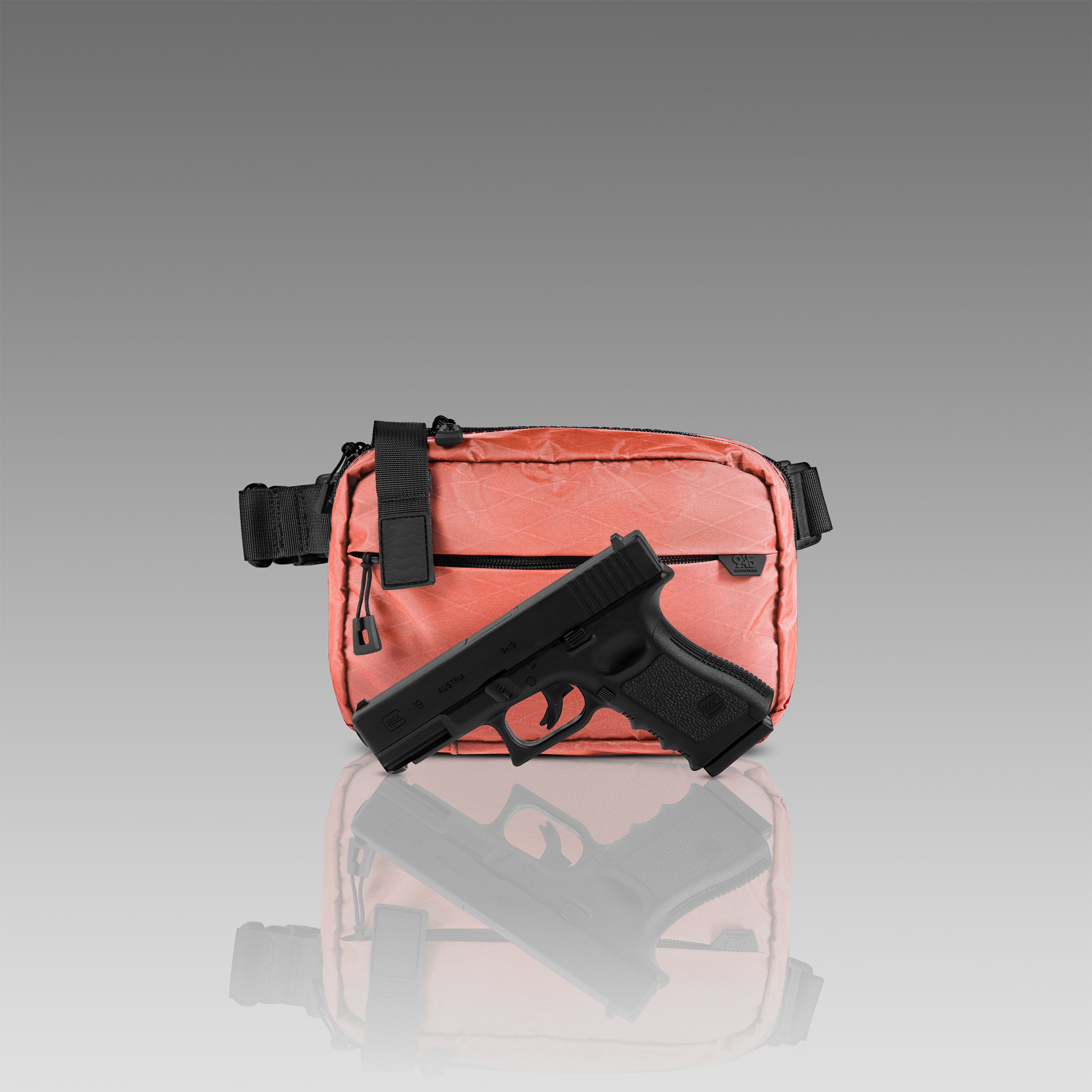 QAPL LOW PROFILE X-Pac® Coral Concealment Bag (LARGE) WITH KYDEX HOLSTER