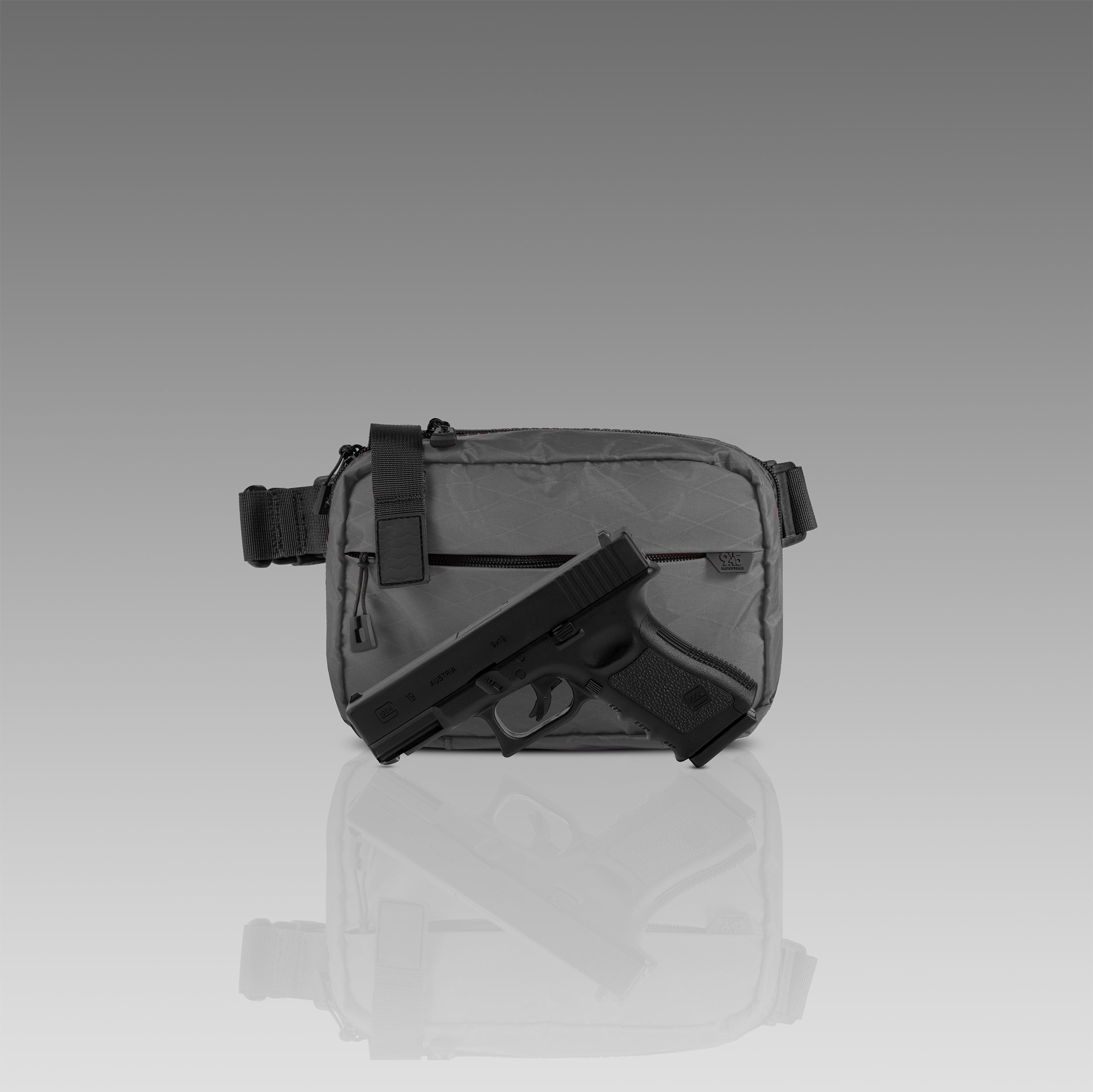 SPIRE (L) X-Pac® Slate Concealment Bag WITH KYDEX HOLSTER