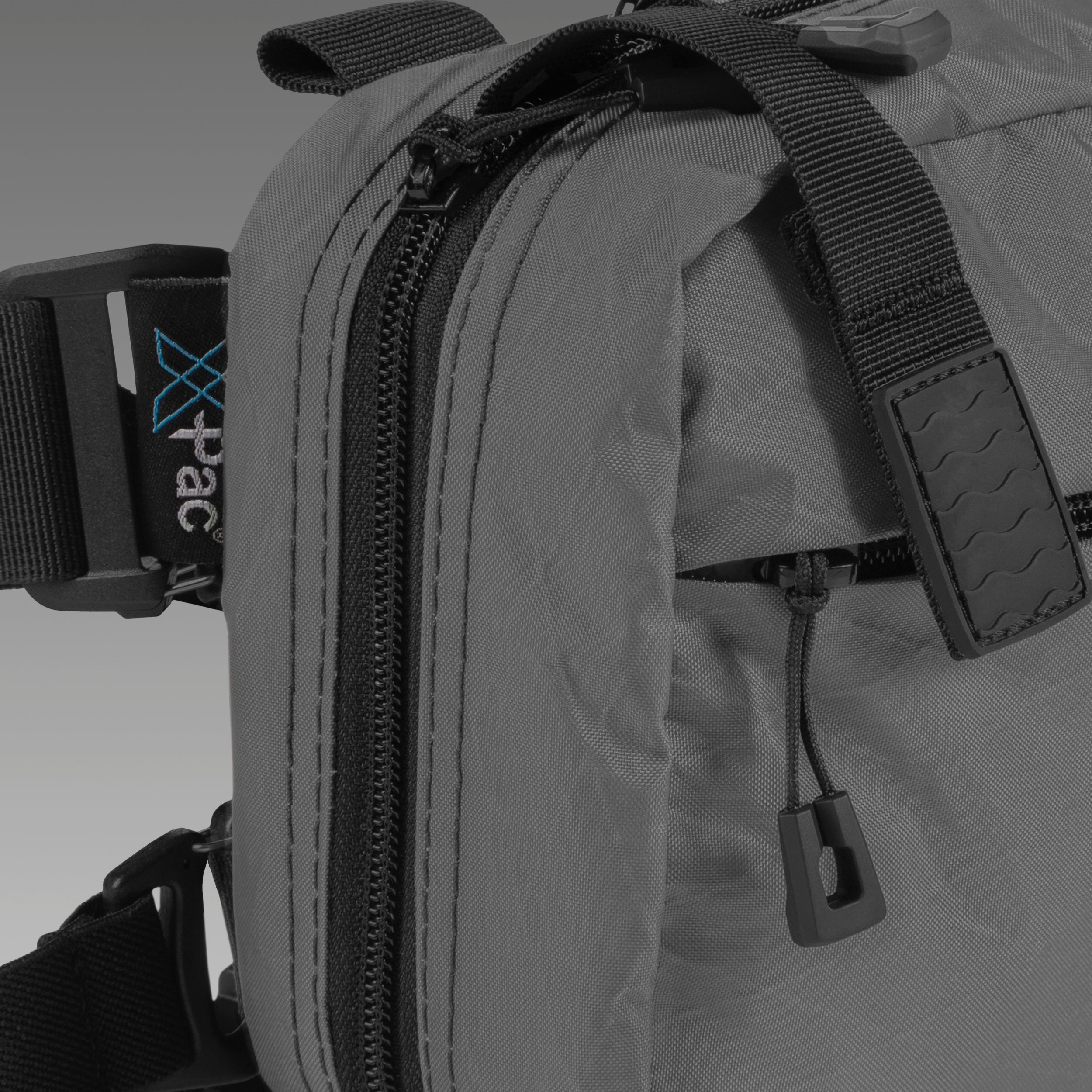 QAPL LOW PROFILE X-Pac® Slate Concealment Bag (LARGE) WITH KYDEX HOLSTER