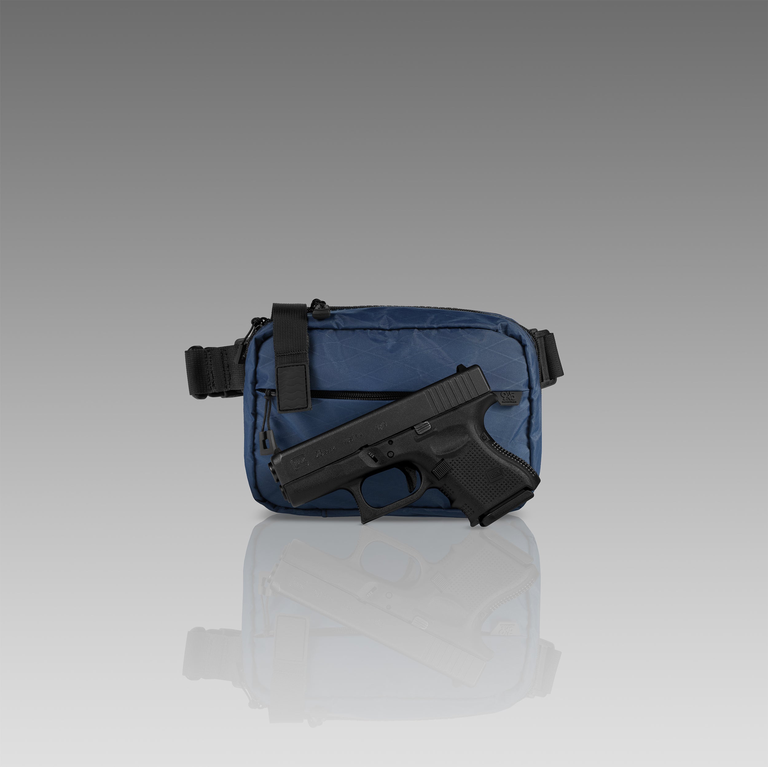SPIRE (S) X-Pac® Deep Blue Concealment Bag WITH KYDEX HOLSTER
