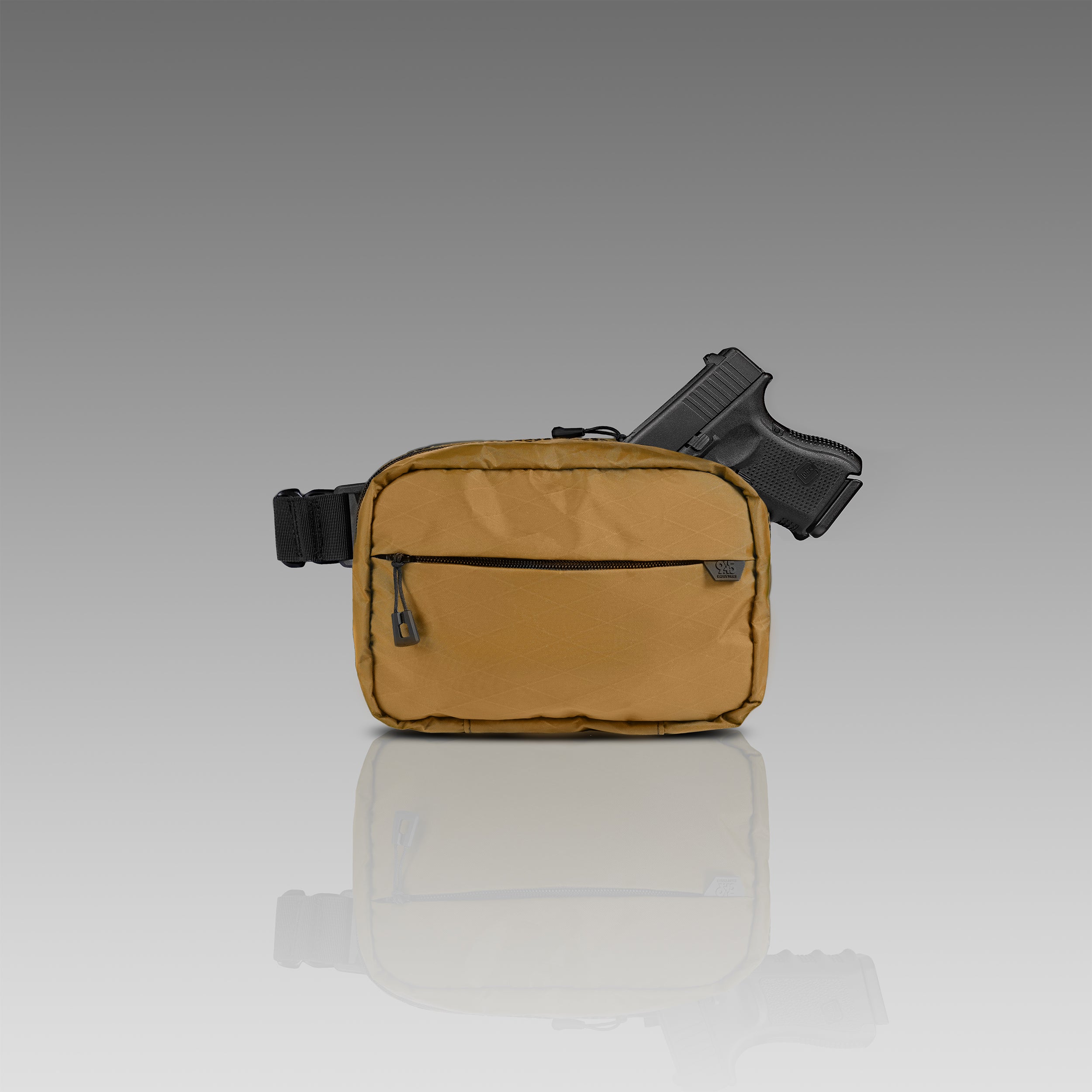 SPIRE (S) X-Pac® Coyote Brown Concealment Bag WITH KYDEX HOLSTER