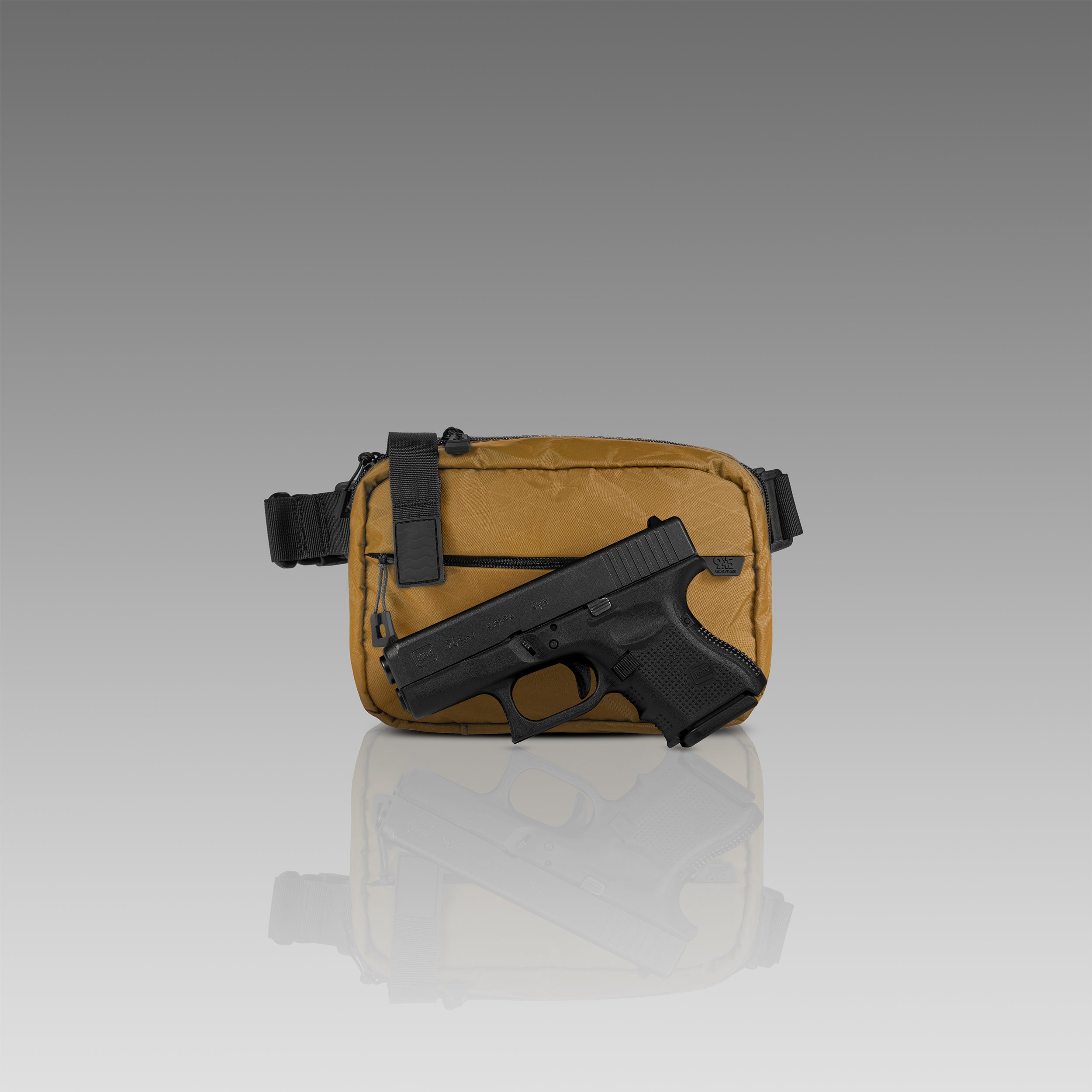 SPIRE (S) X-Pac® Coyote Brown Concealment Bag WITH KYDEX HOLSTER