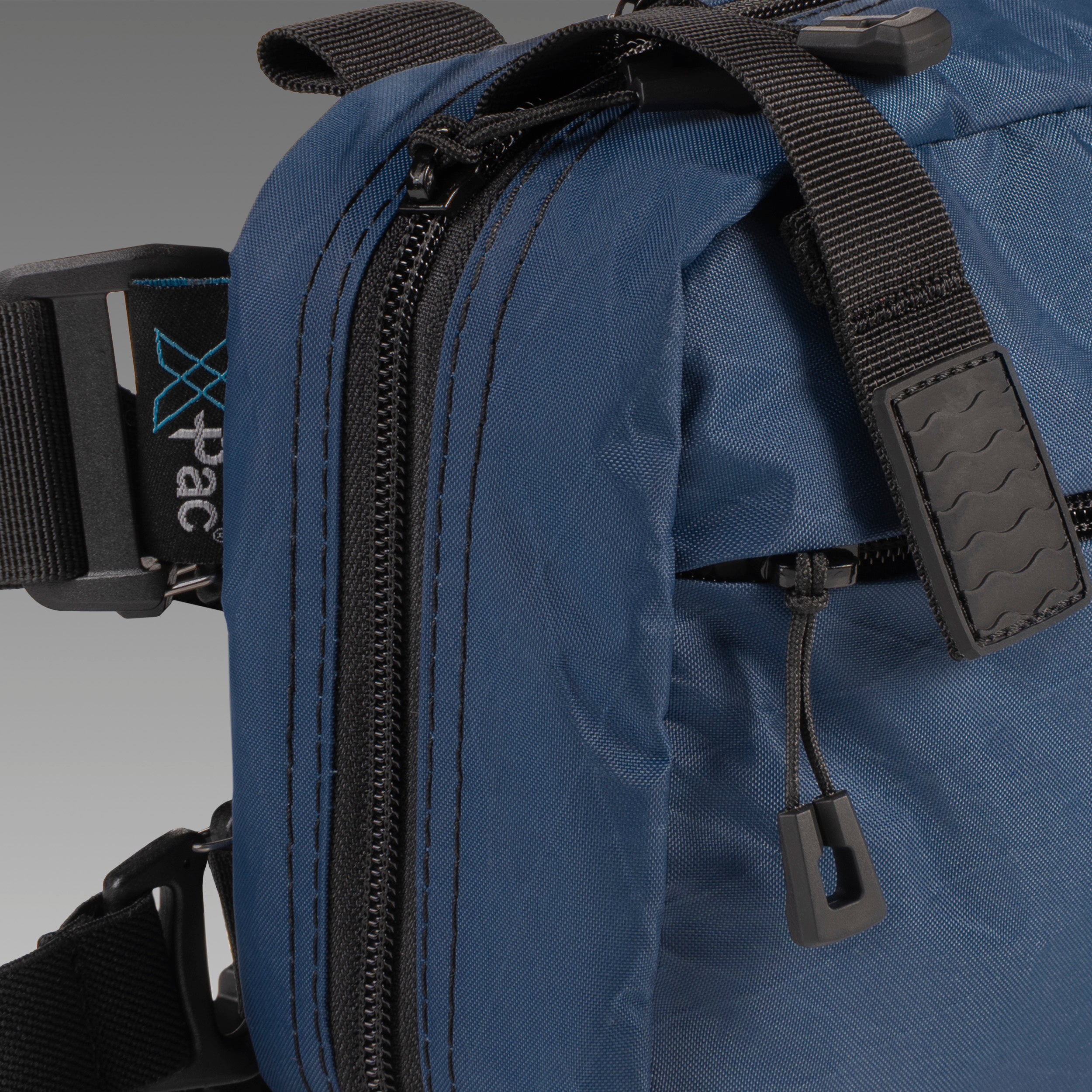 SPIRE (XL) X-Pac® Deep Blue Concealment Bag WITH KYDEX HOLSTER