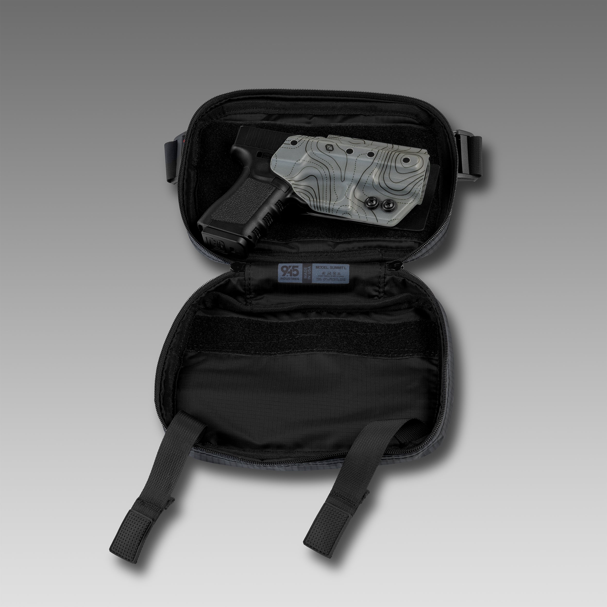 QAPX LOW PROFILE UltraGrid™ Castlerock Concealment Bag (X-LARGE) WITH KYDEX HOLSTER