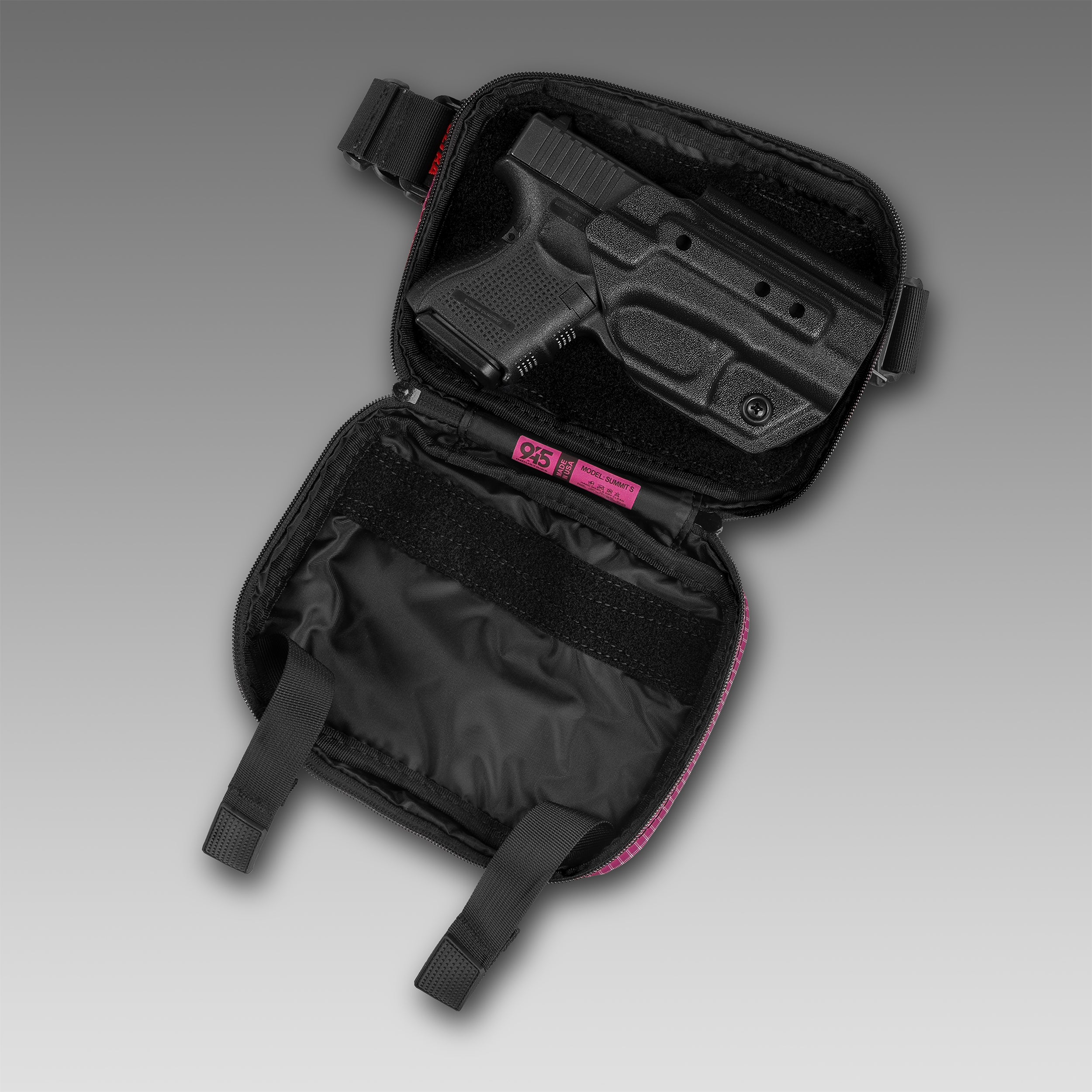 SUMMIT (S) UltraGrid™ Very Berry Concealment Bag WITH KYDEX HOLSTER