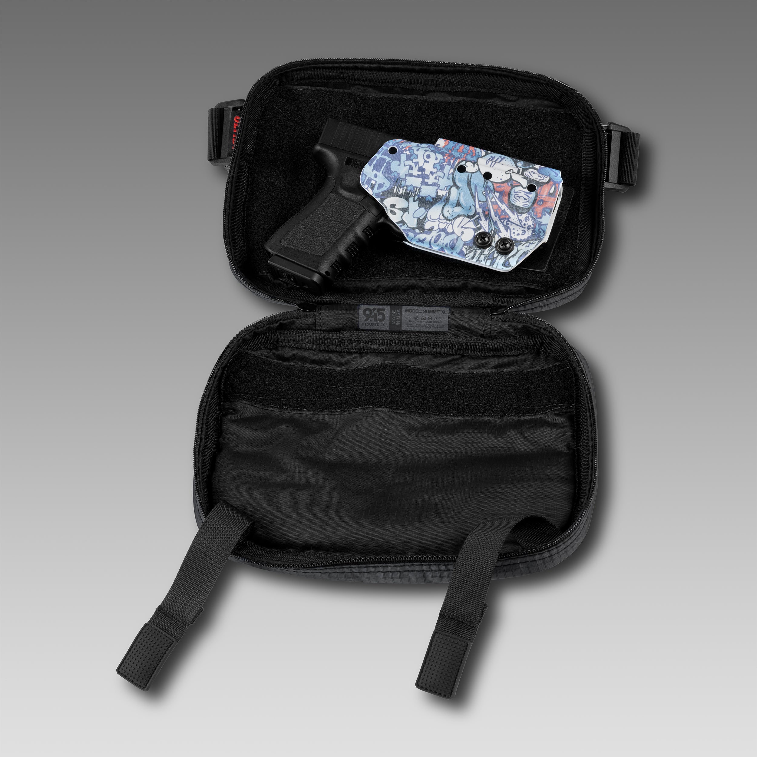 SUMMIT (L) UltraGrid™ Castlerock Concealment Bag WITH KYDEX HOLSTER
