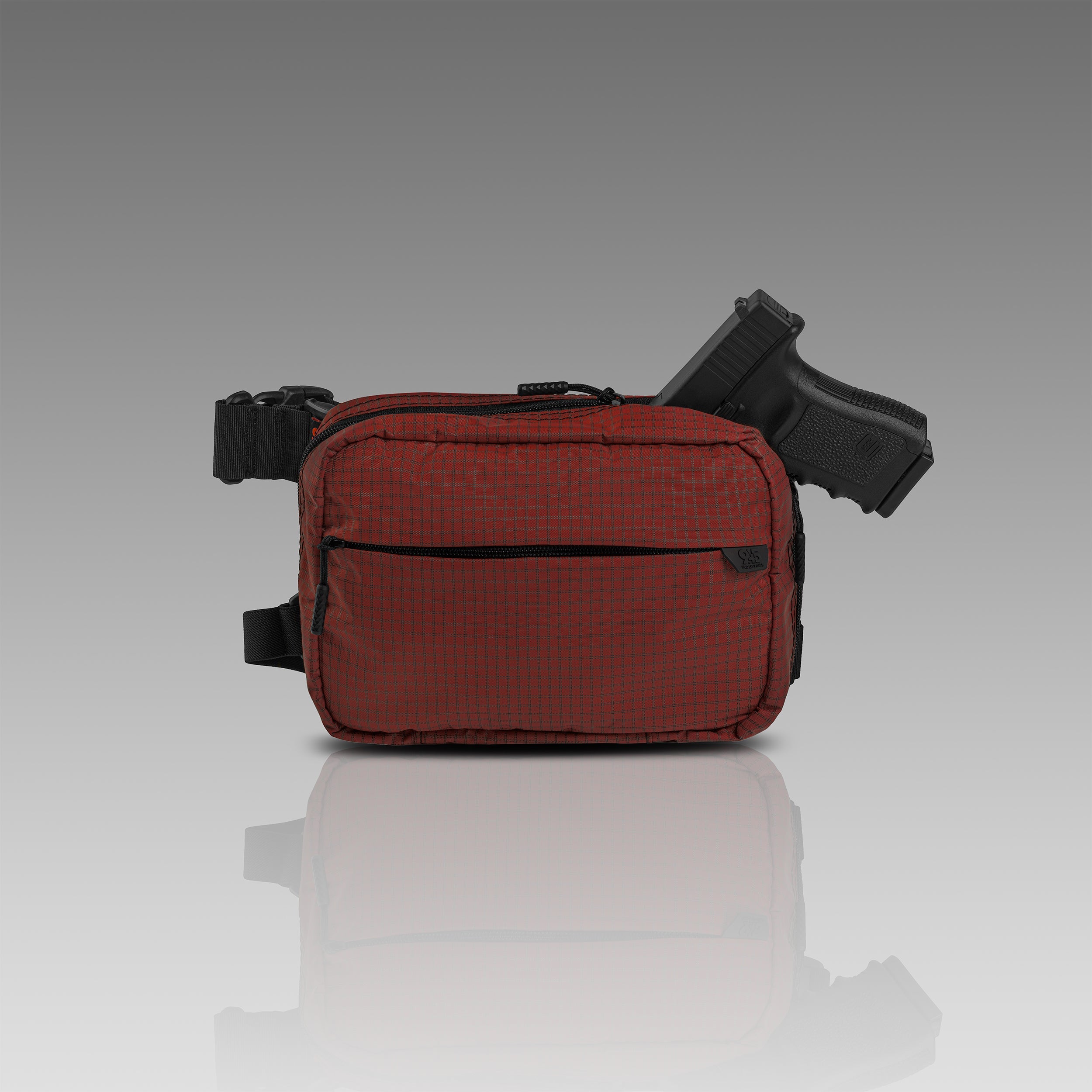 SUMMIT (XL) UltraGrid™ Dark Chili Concealment Bag WITH IWB ADAPTER