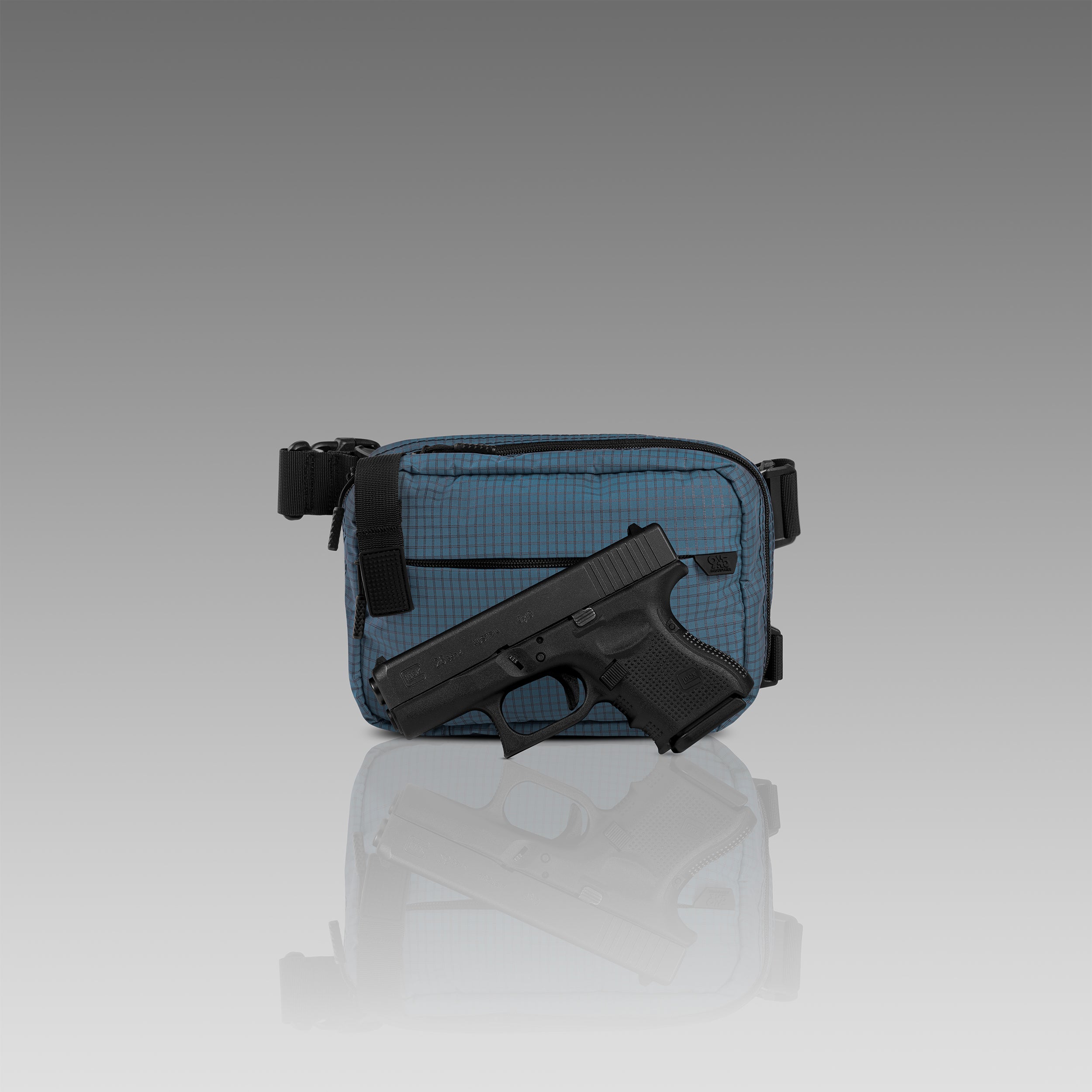 SUMMIT (S) UltraGrid™ Blue Smoke Concealment Bag WITH KYDEX HOLSTER