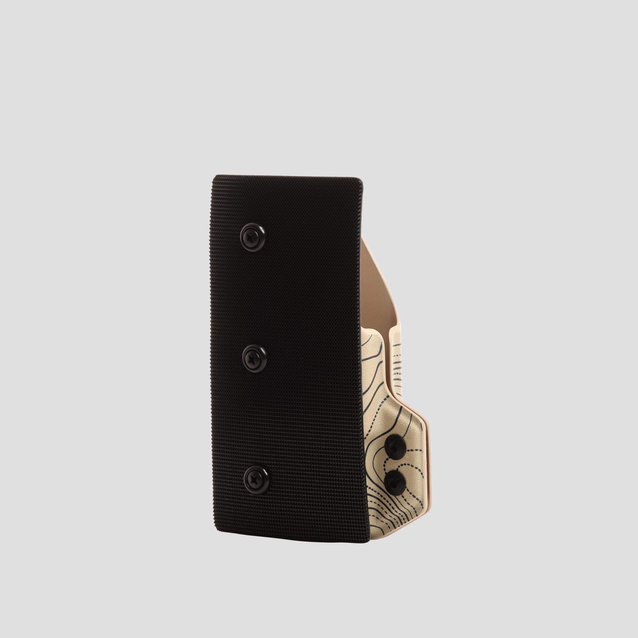 KYDEX HOLSTER WITH VELCRO® HOOK ATTACHMENT PANEL (LIGHT BEARING) TOPO DUST - 945industries