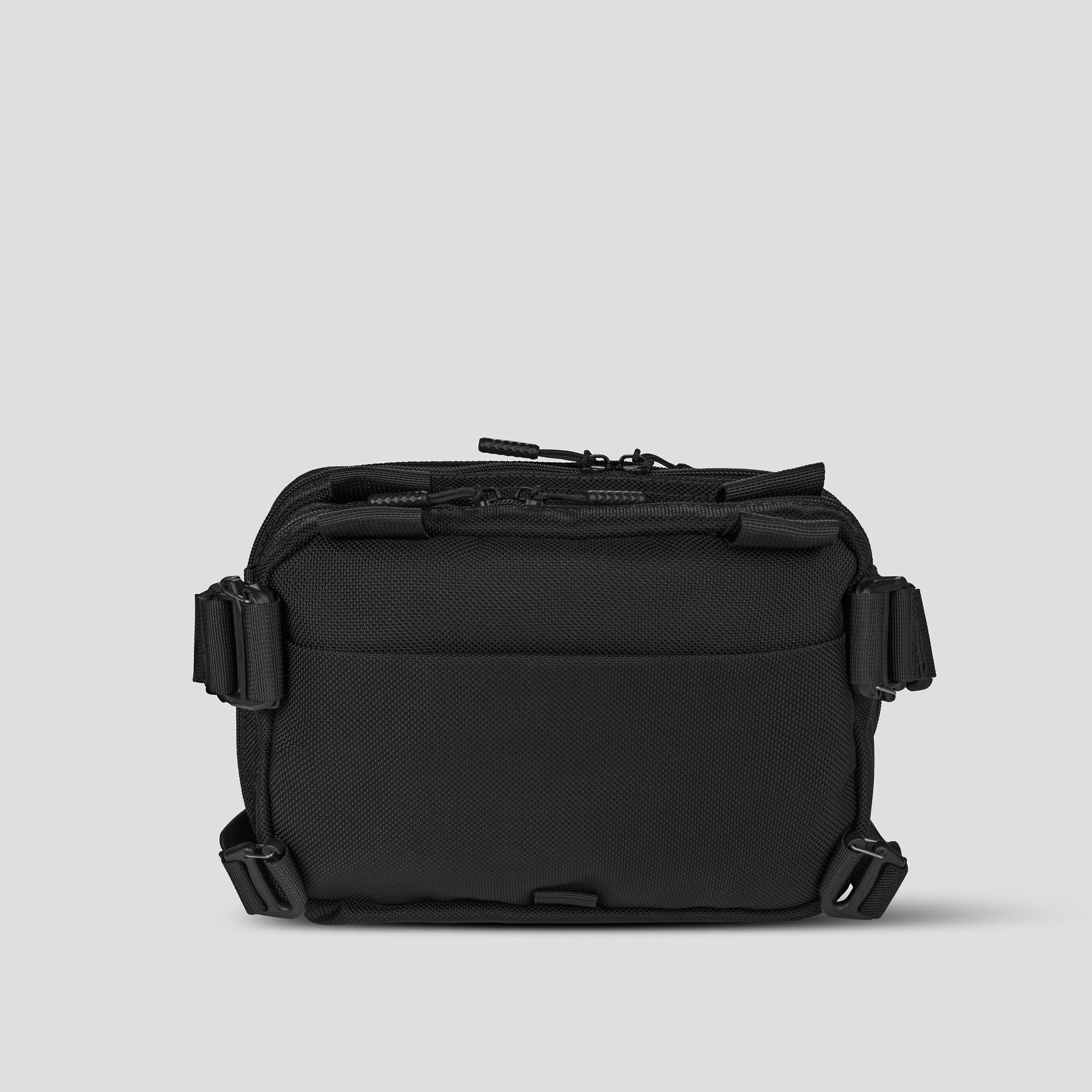 MORPH EXPANDABLE CONCEALMENT BAG BALLISTIC NYLON BLACK WITH KYDEX HOLSTER