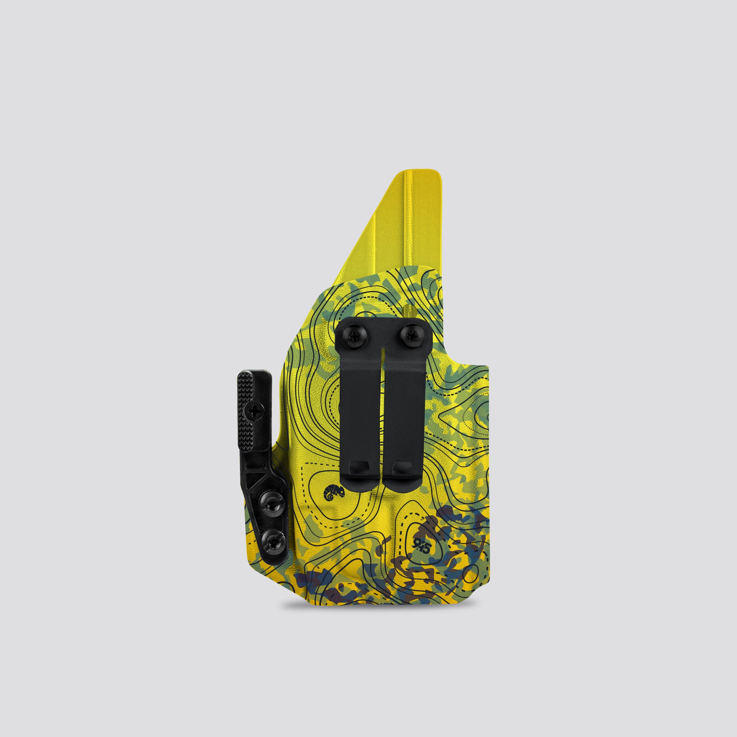 KYDEX HOLSTER INSIDE THE WAISTBAND (IWB) (LIGHT BEARING) TOPO CANARY