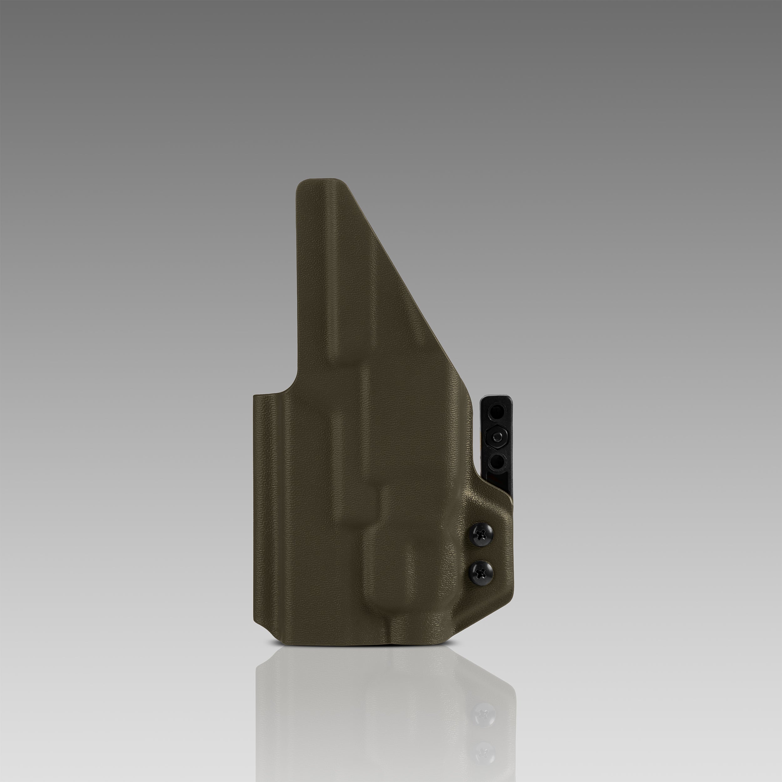 KYDEX HOLSTER INSIDE THE WAISTBAND (IWB) (LIGHT BEARING) OD Green