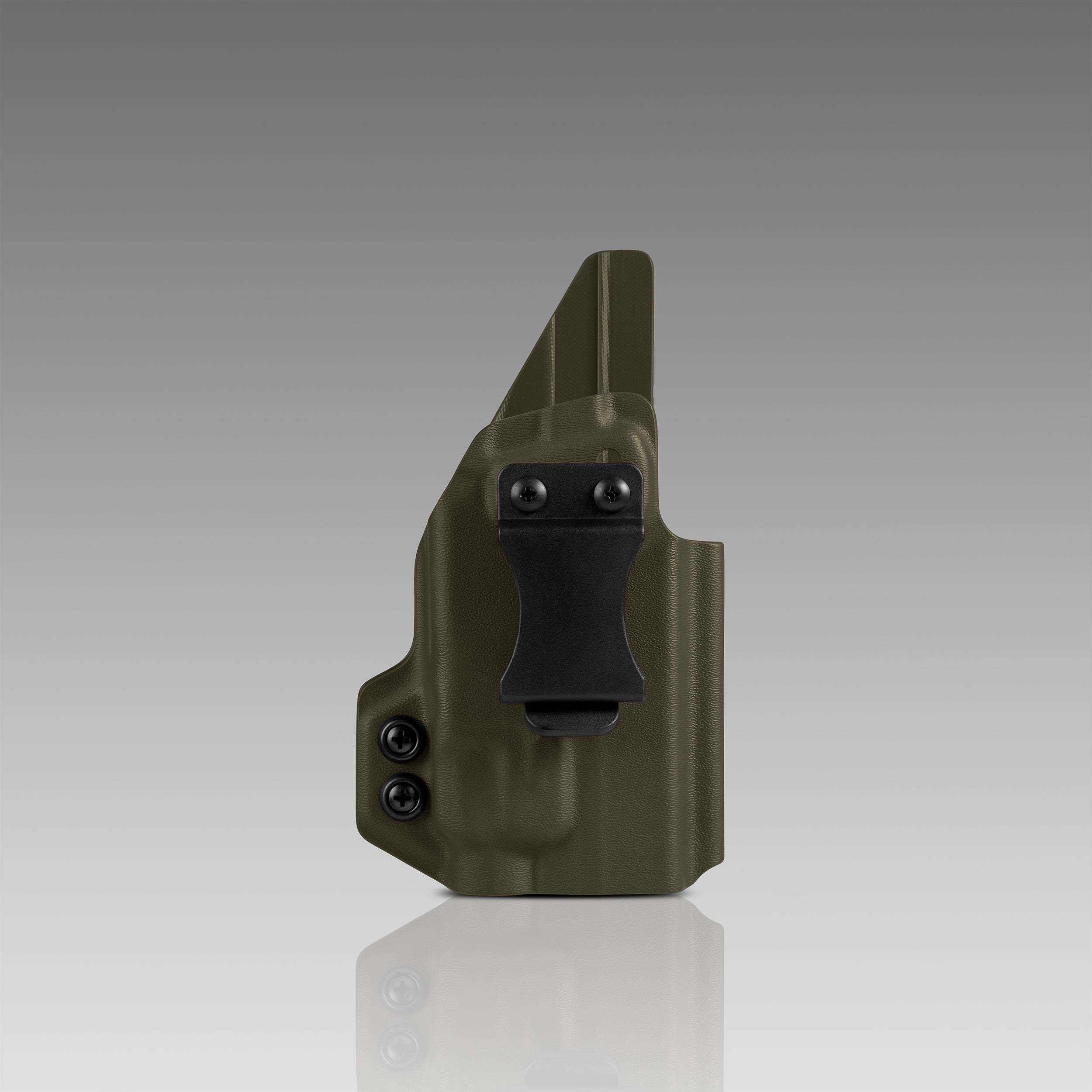 KYDEX HOLSTER INSIDE THE WAISTBAND (IWB) (LIGHT BEARING) OD Green