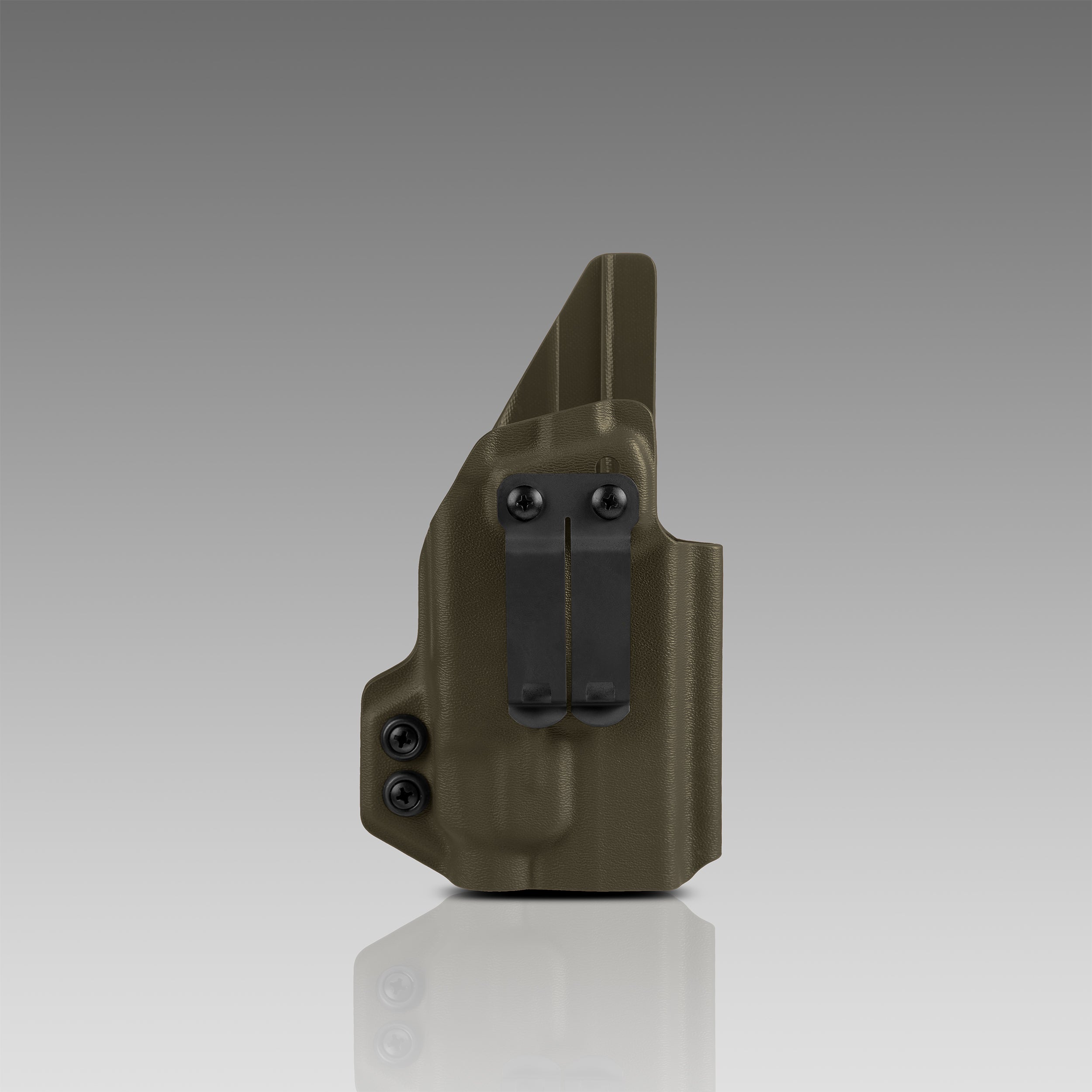 KYDEX HOLSTER INSIDE THE WAISTBAND (IWB) (LIGHT BEARING) OD Green