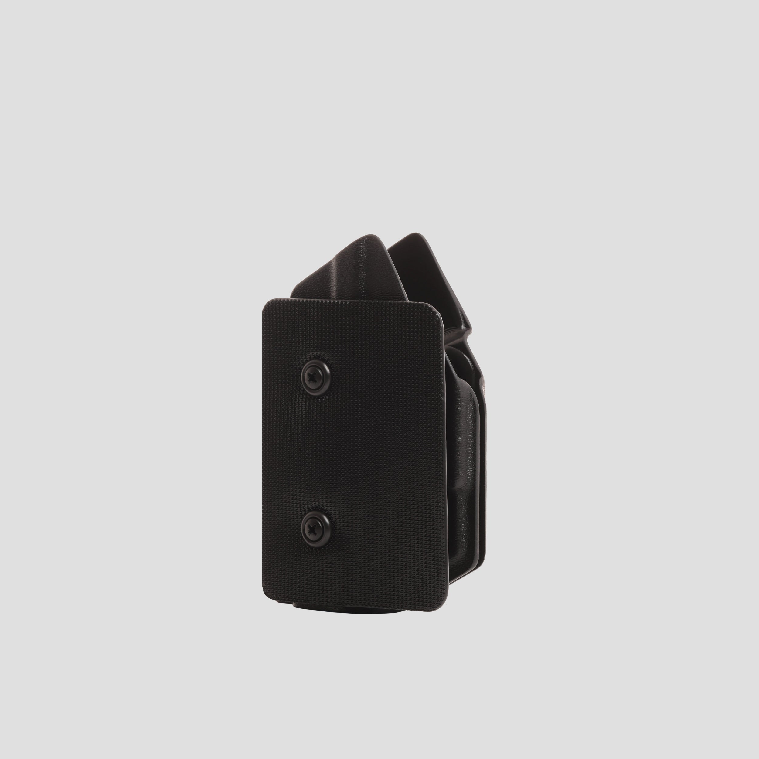 KYDEX HOLSTER WITH VELCRO® HOOK ATTACHMENT PANEL (NO LIGHT/LASER) BLACK