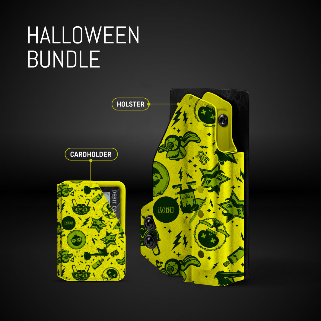 Holster + Cardholder Toxic Canary