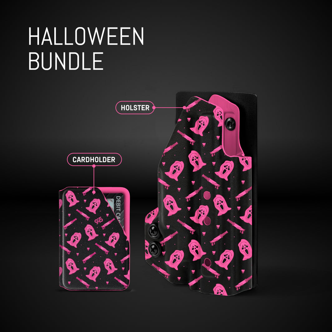 Holster + Cardholder Pink Ghost