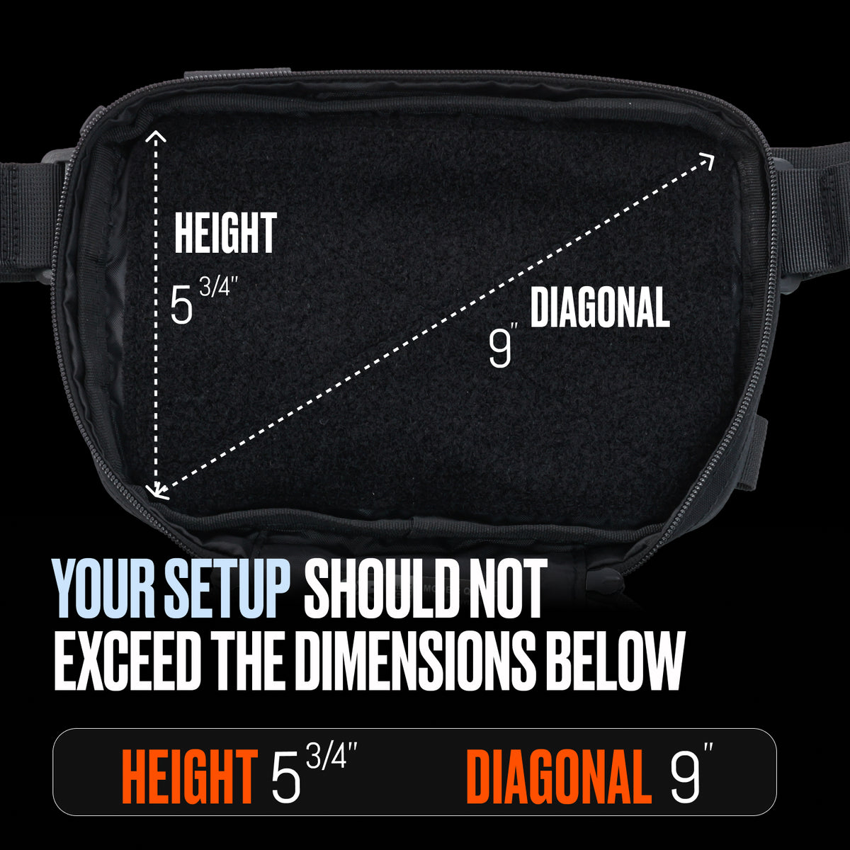 SAC DE DISCUSSIONS QAPL CORDURA® (GRAND) NOIR